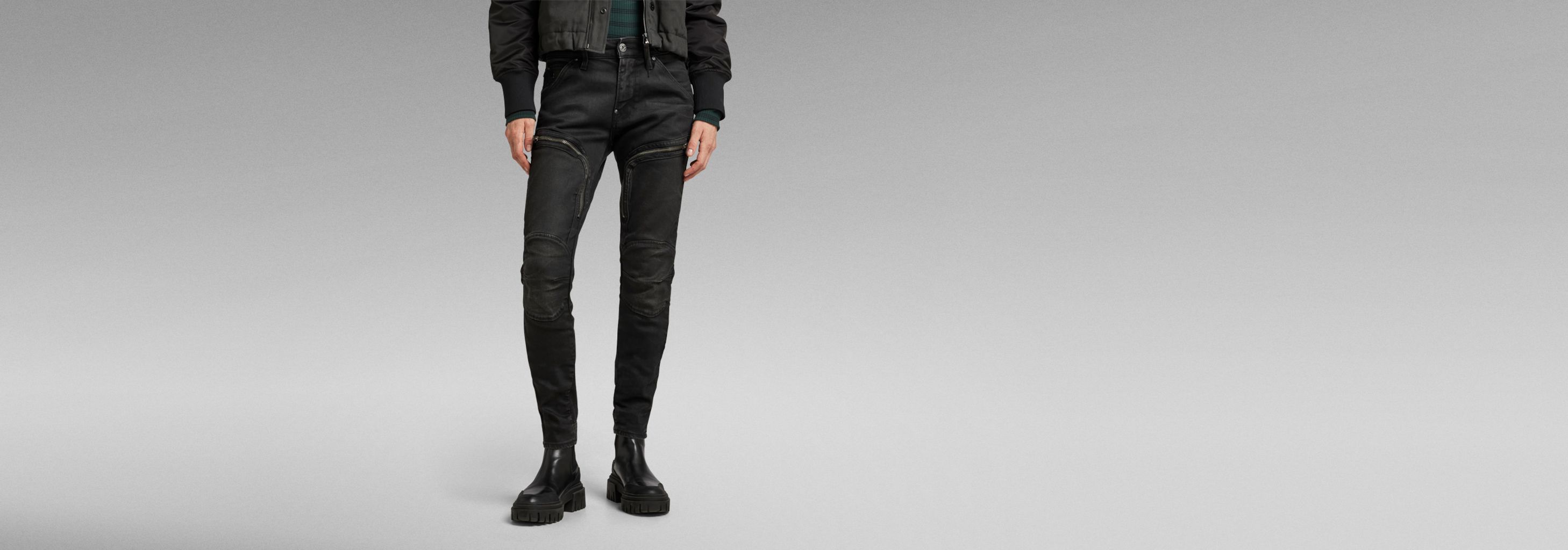 ジースターロゥ AIR DEFENCE ZIP SKINNY Air Defence Zip Skinny Jeans | Grey | G-STAR® US