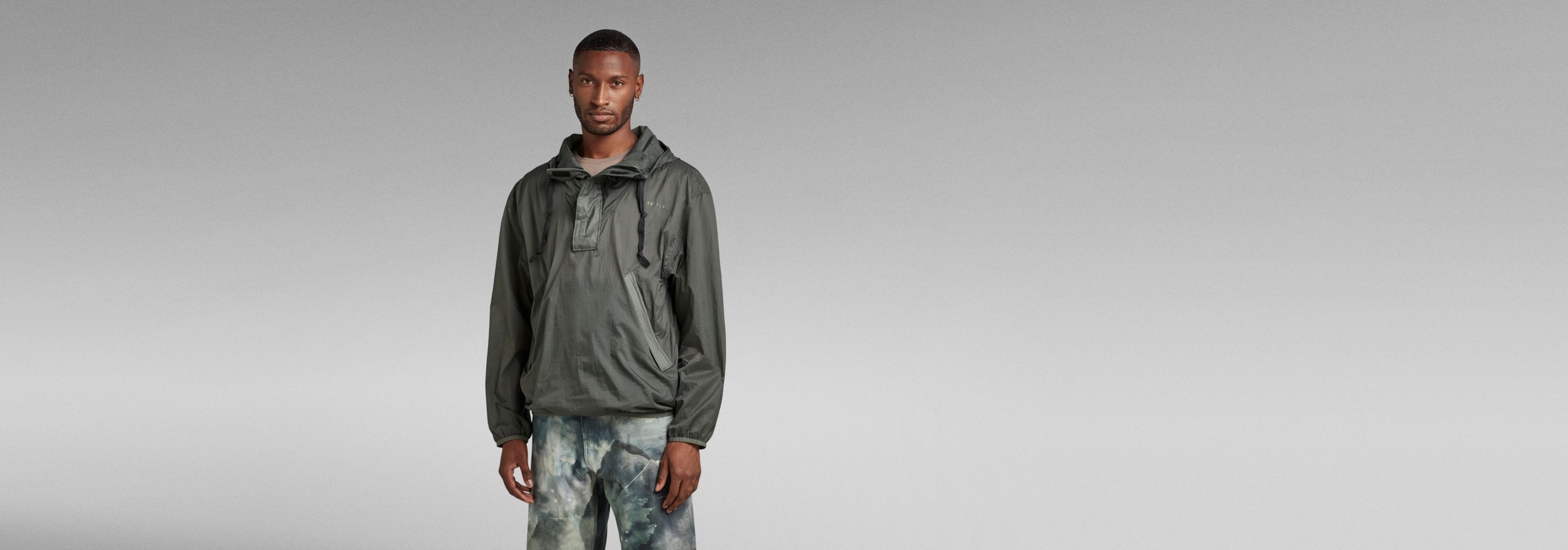 Windbreaker Shell Jacket | Green | G-STAR® US