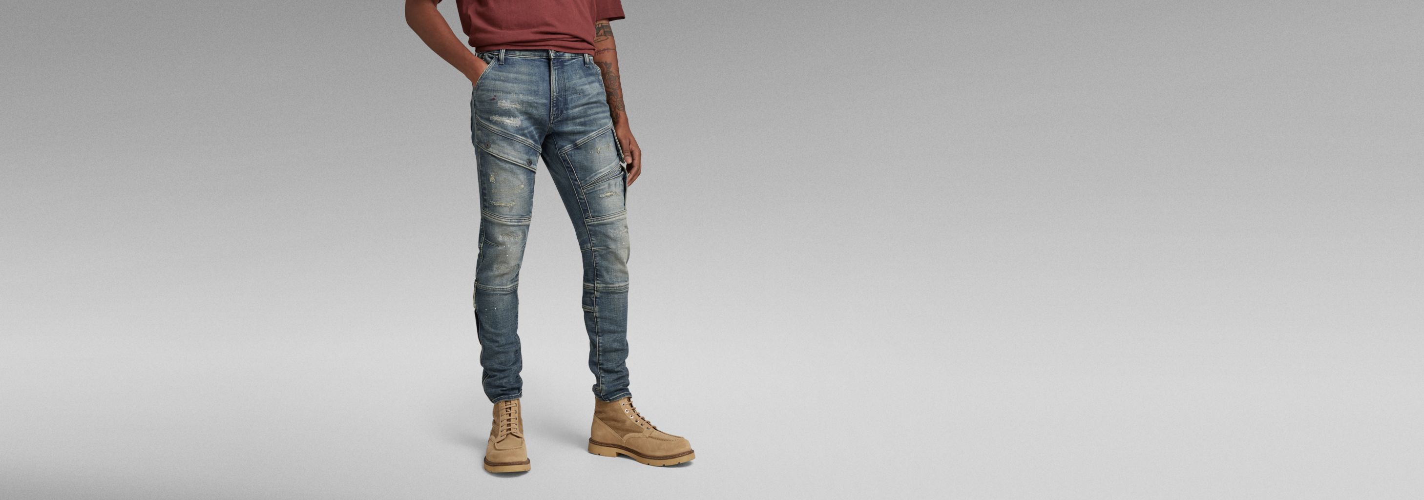 Airblaze 3D Skinny Jeans | Medium blue | G-STAR® US