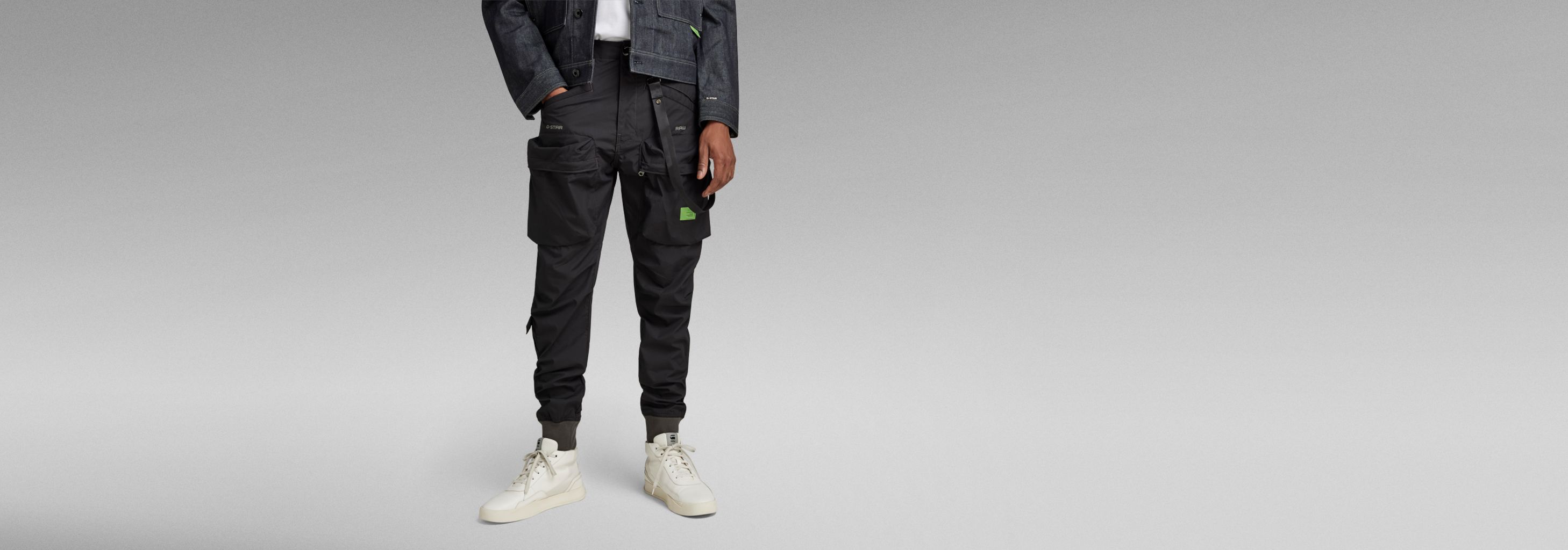 パンツ E Relaxed Tapered Cargo Pants G-Star E Relaxed Tapered cargo pants Black | Dressinn