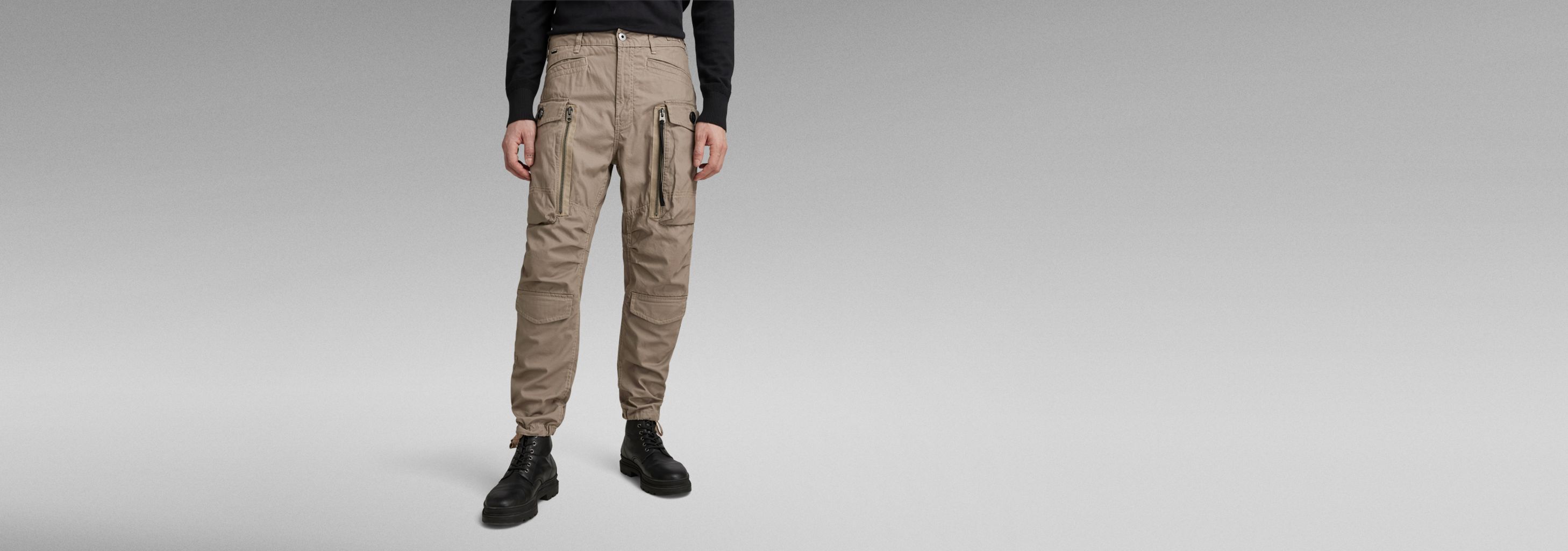 パンツ relaxed tapered cargo G-star Raw g-star-long-pocket-zip-relaxed