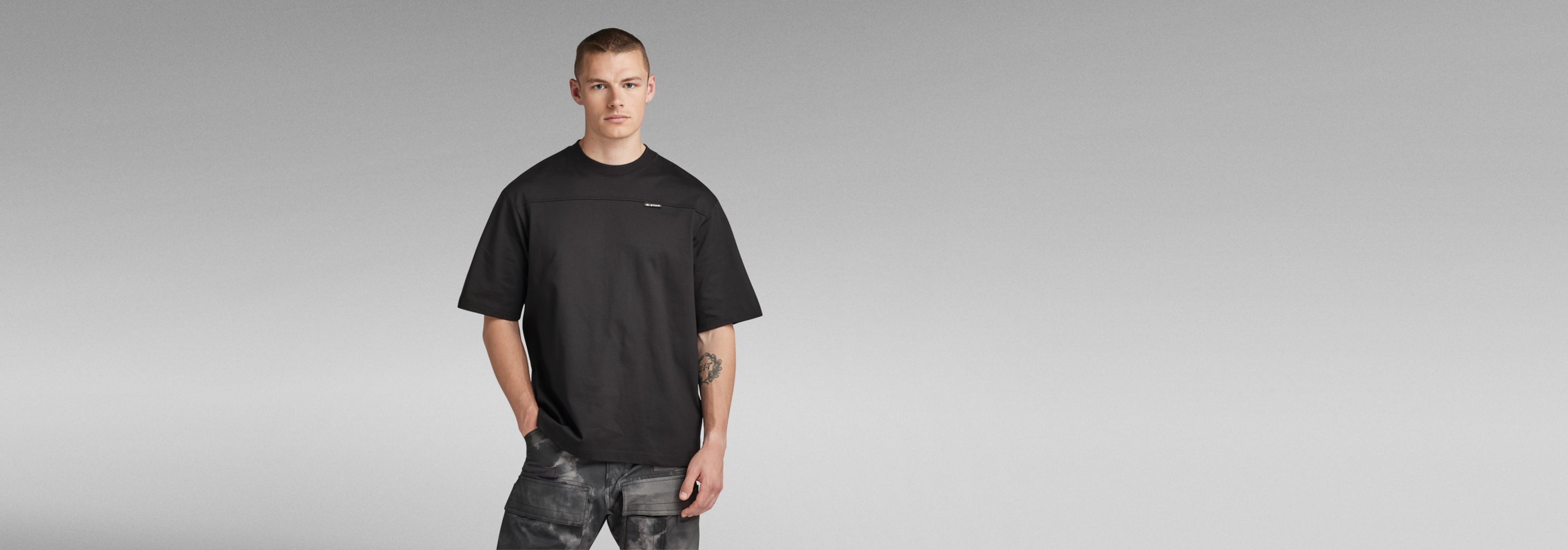 Oversized T-Shirt Boxy Base 2.0 | Black | G-STAR® US Oversized T-Shirt Boxy Base 2.0 | Black | G-STAR® US