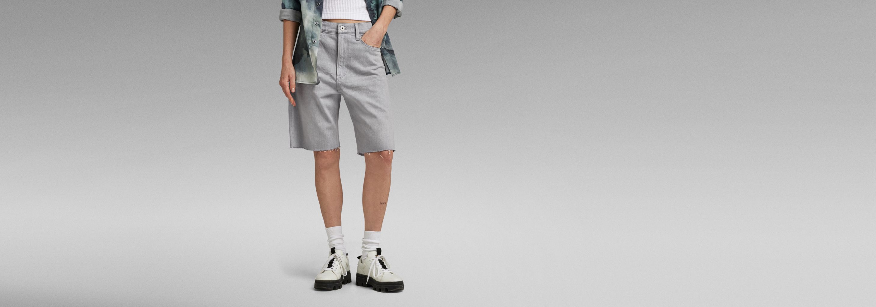 Type 89 Bermuda Shorts | Grey | G-STAR® TW