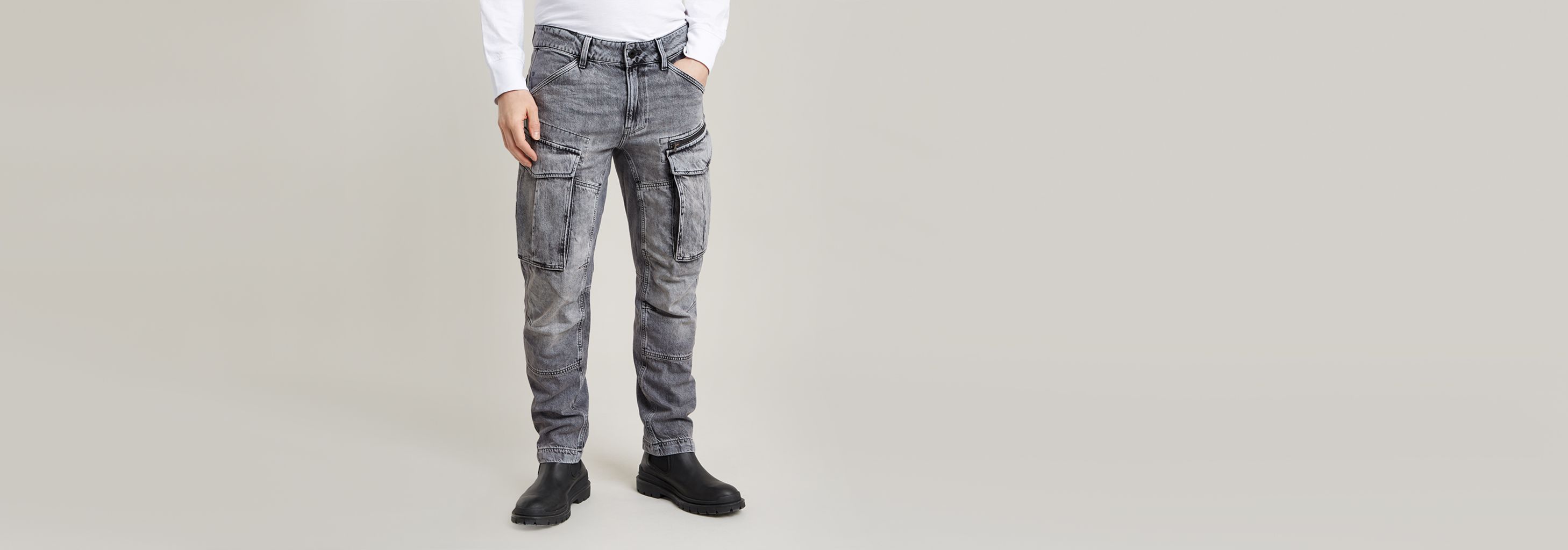 Rovic Zip 3D Regular Tapered Denim | Medium blue | G-STAR® TW