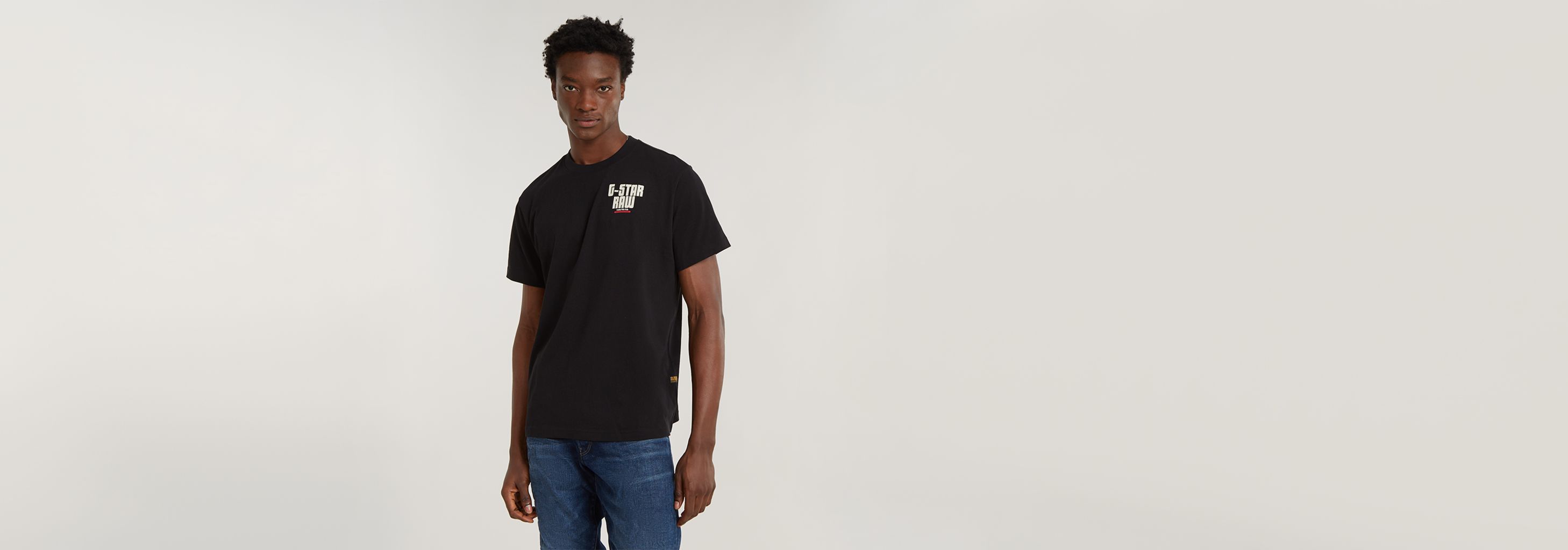 送料込★G-Star★Engine Back Gr Loose Tシャツ Engine Back Graphic Loose T-Shirt | Black | G-STAR® US