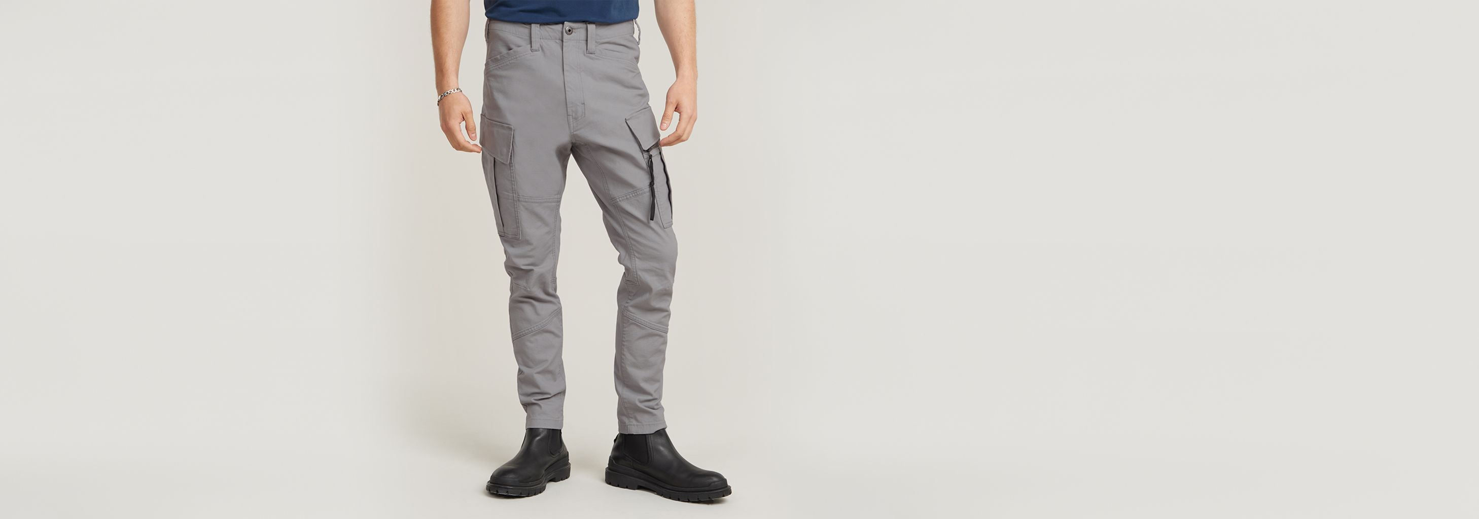 Zip Pocket 3D Skinny Cargo | Grey | G-STAR® US