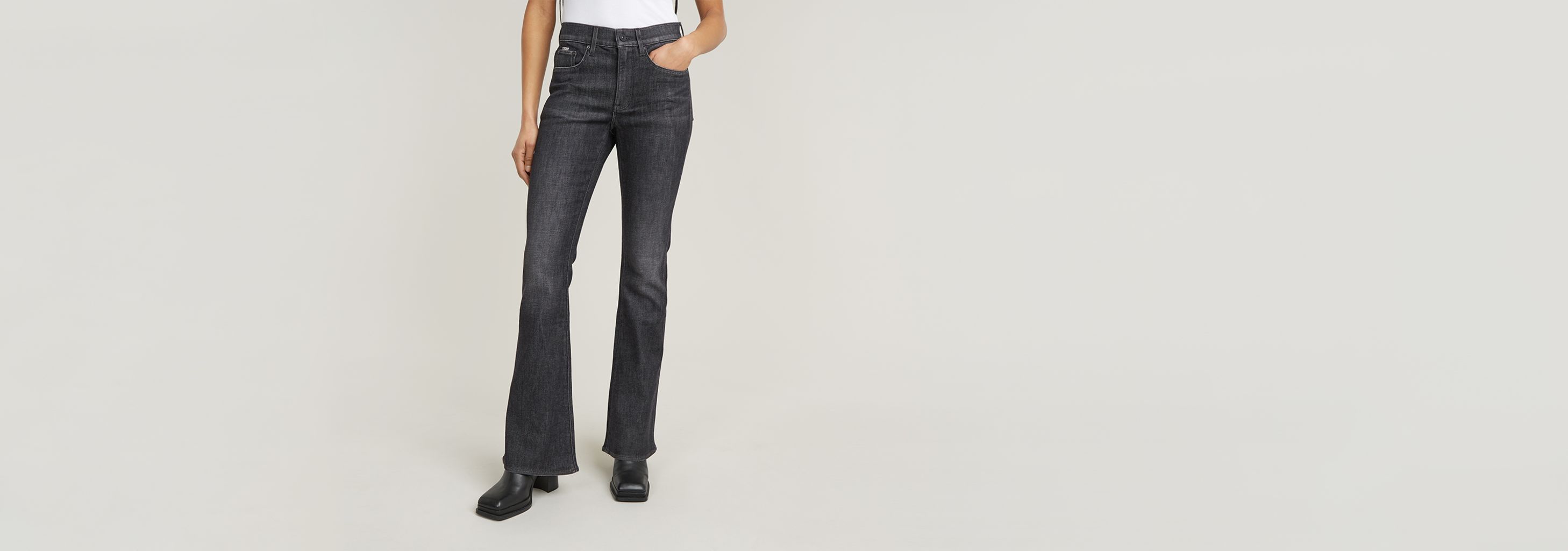送料込★G-Star★3301 Flare ジーンズ 3301 Flare Jeans | Grey | G-STAR® US