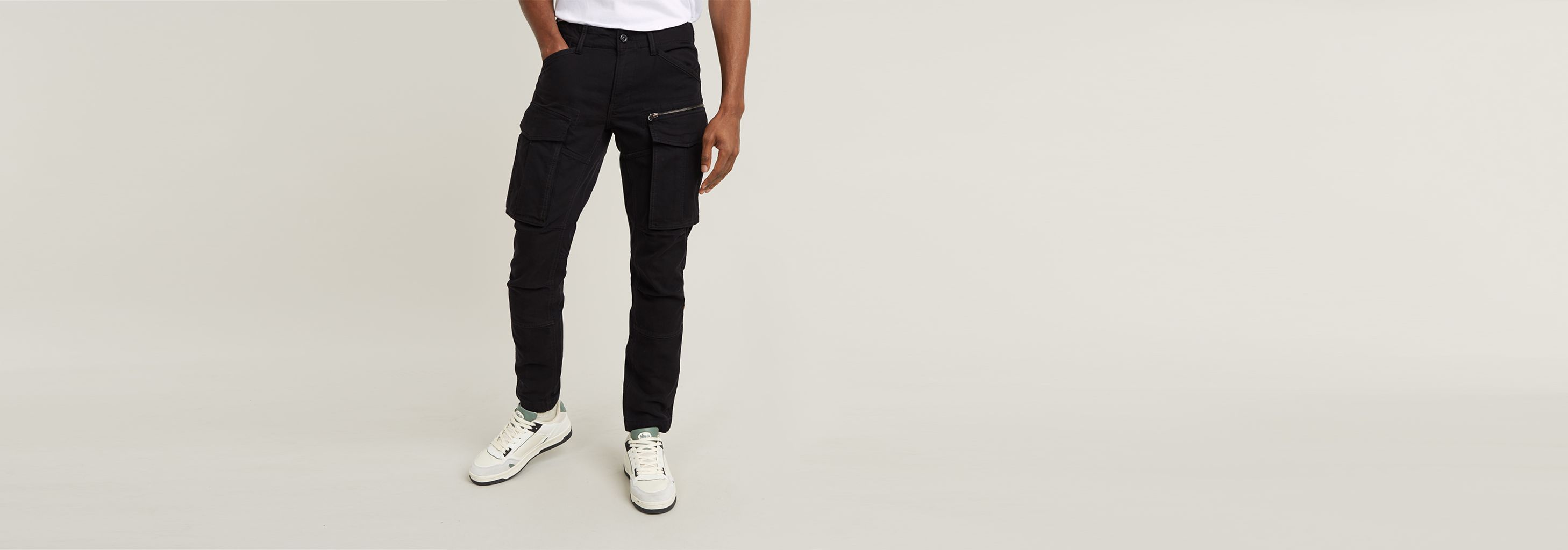 Rovic Zip 3D Regular Tapered Pants | Black | G-STAR® US