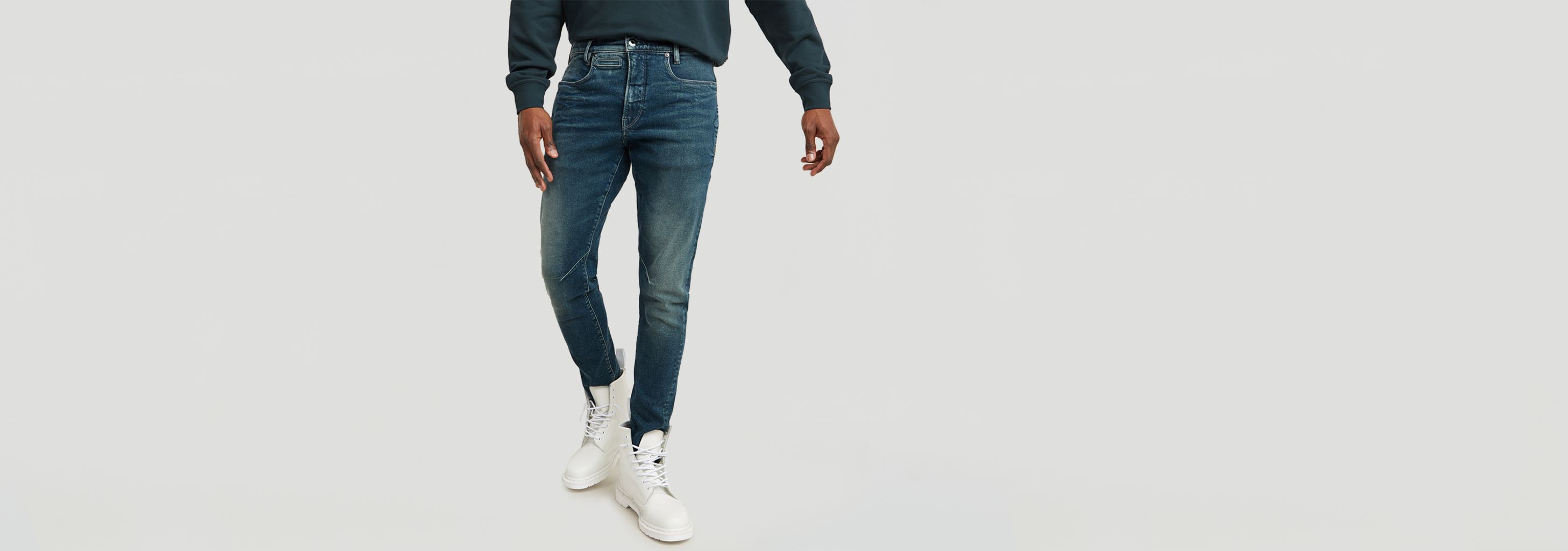 D-Staq 3D Slim Jeans | Medium blue | G-STAR® US