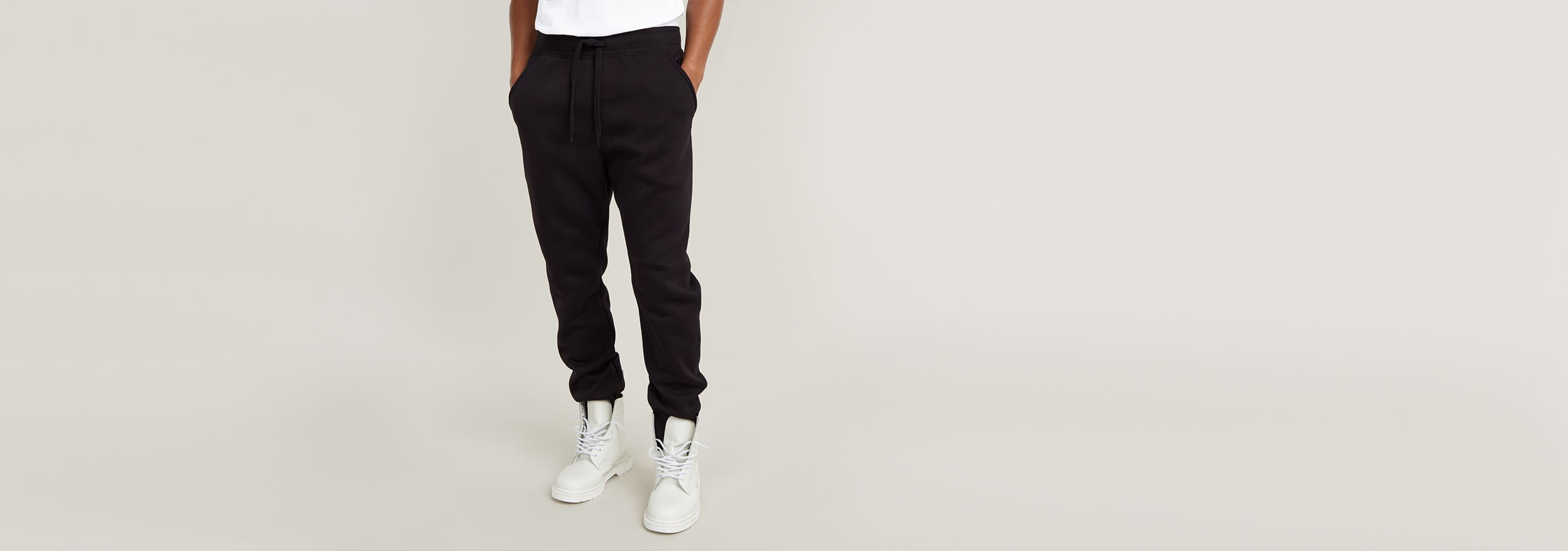 Premium Core Type C Sweat Pants | ブラック | G-STAR® JP