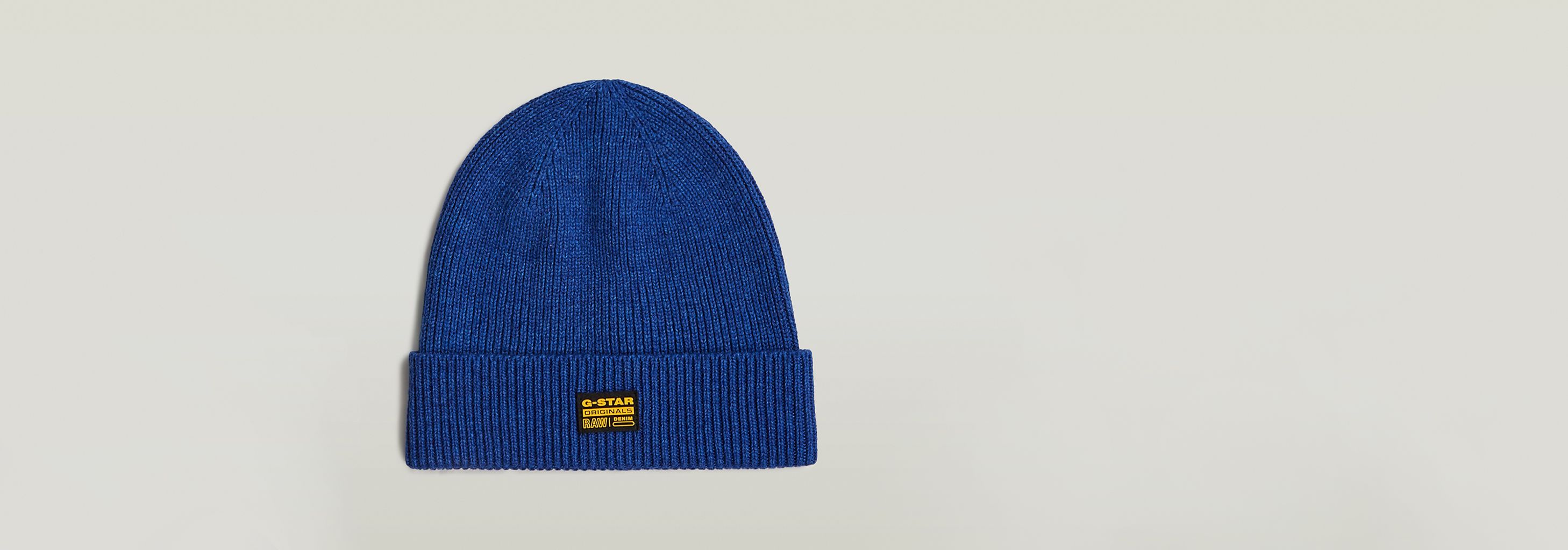 Geffo Long Beanie | Medium blue | G-STAR® US