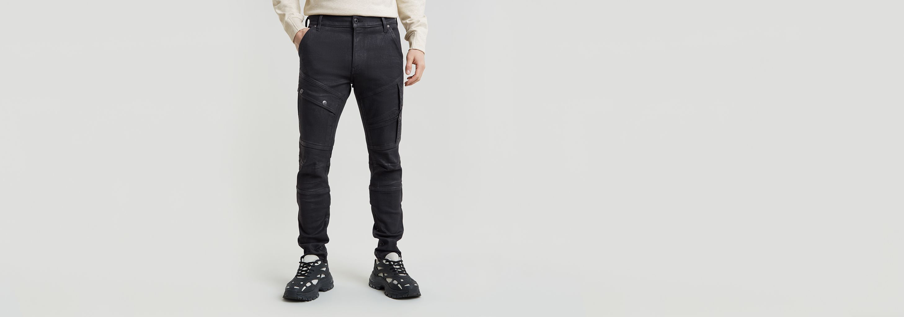 【希少】G-Star RAW Airblaze 3D スキニージーンズ デニム G-STAR Airblaze 3D Skinny Fit Jeans, Faded Seal Grey, 29W x