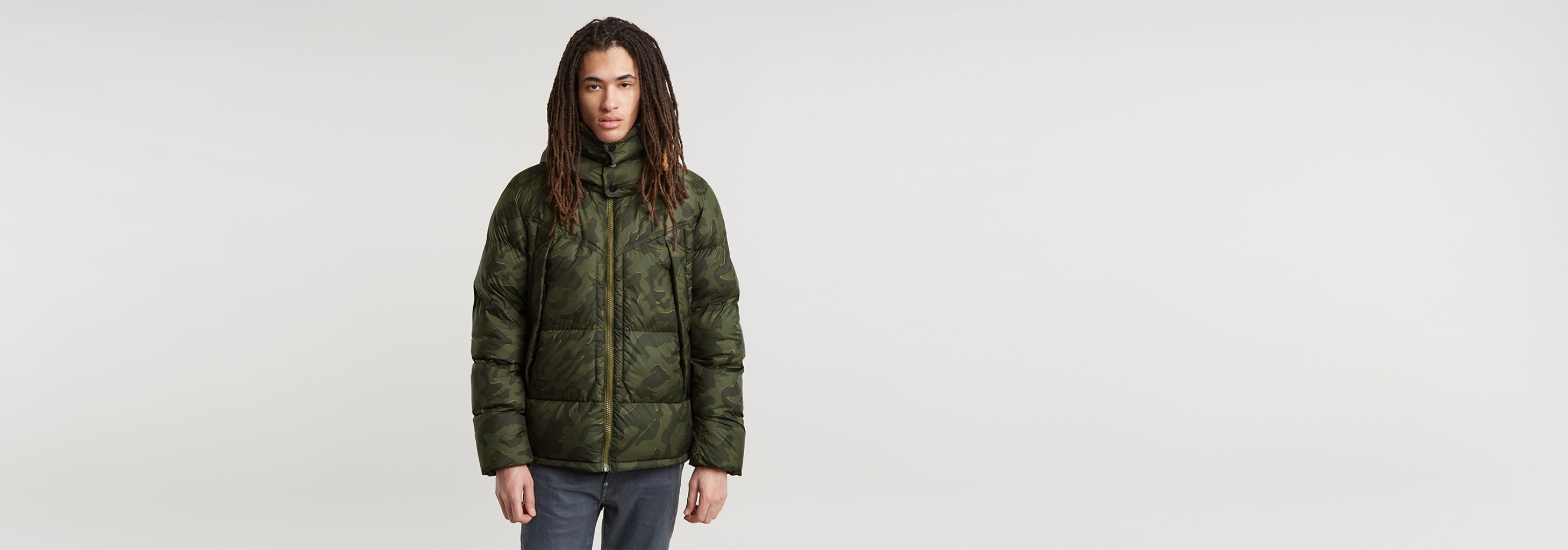 グレイソン サイズS G- Whistler Padded Hooded Jacket 2.0 | Multi color | G-STAR® US