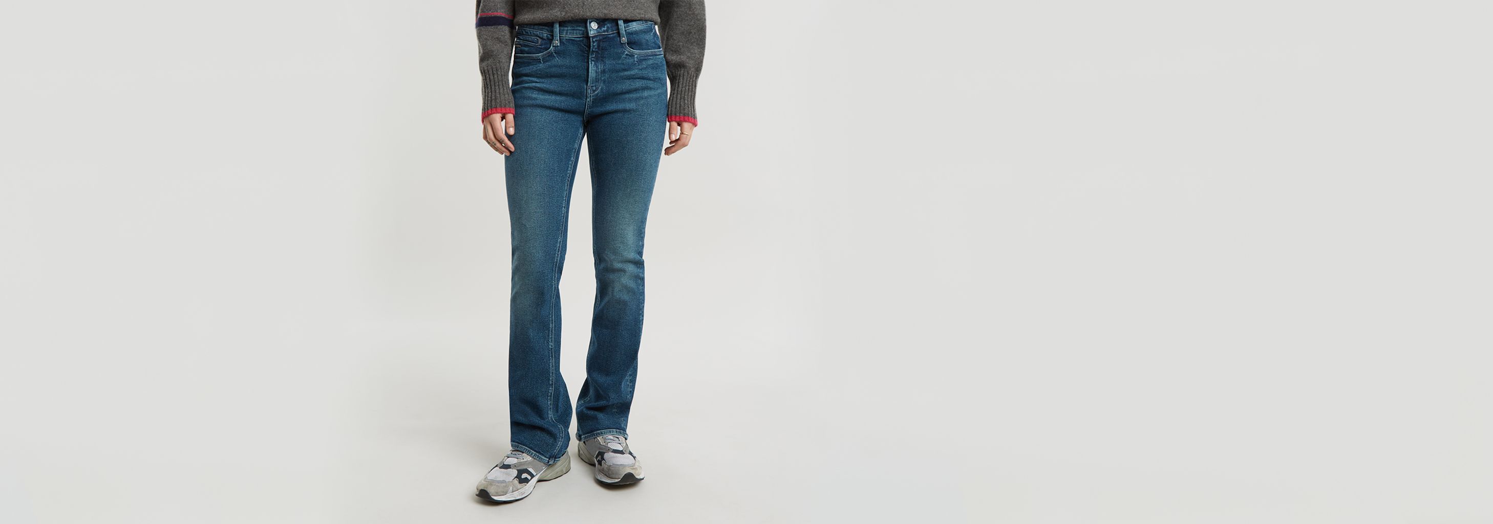 送料込★G-Star★ジーンズ Noxer Bootcut デニム Carpenter 3D Loose Jeans | ミディアムブルー | G-STAR® JP