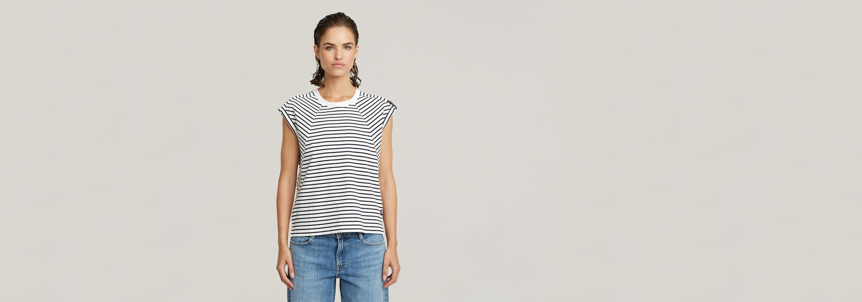 送料込★G-Star★Seam Detail Loose Tシャツ Seam Detail Loose T-Shirt | ダークブルー | G-STAR® JP