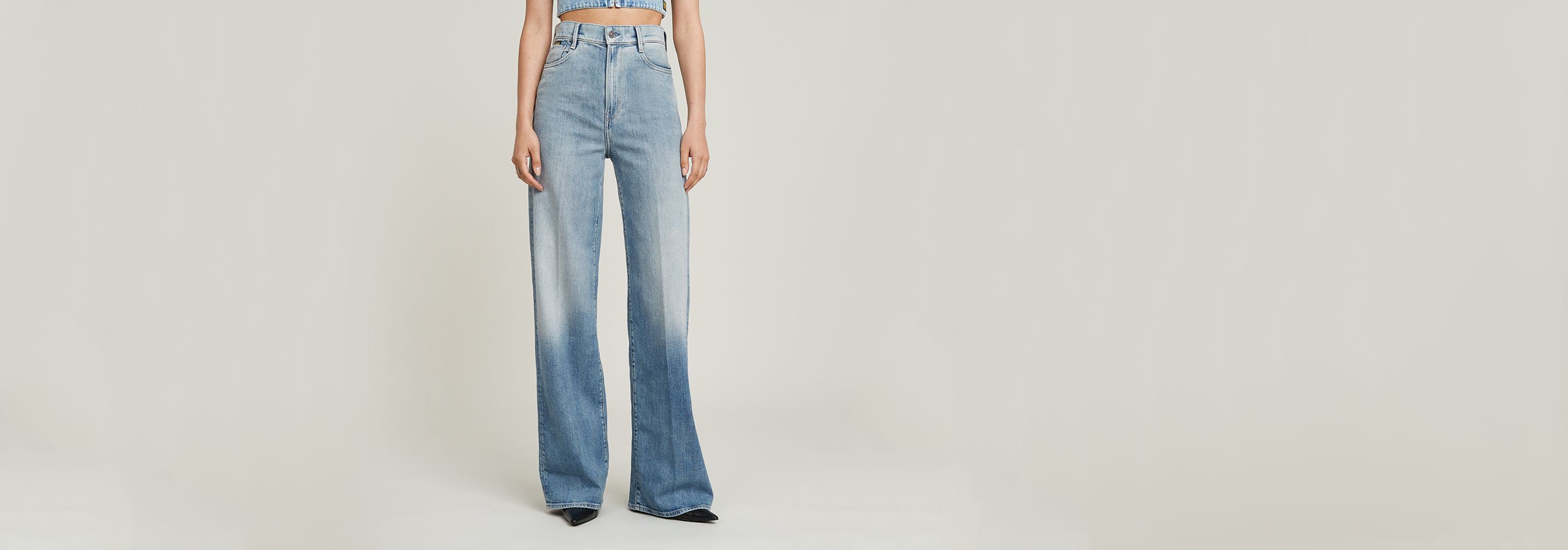Deck 2.0 High Loose Jeans | Medium blue | G-STAR® TW