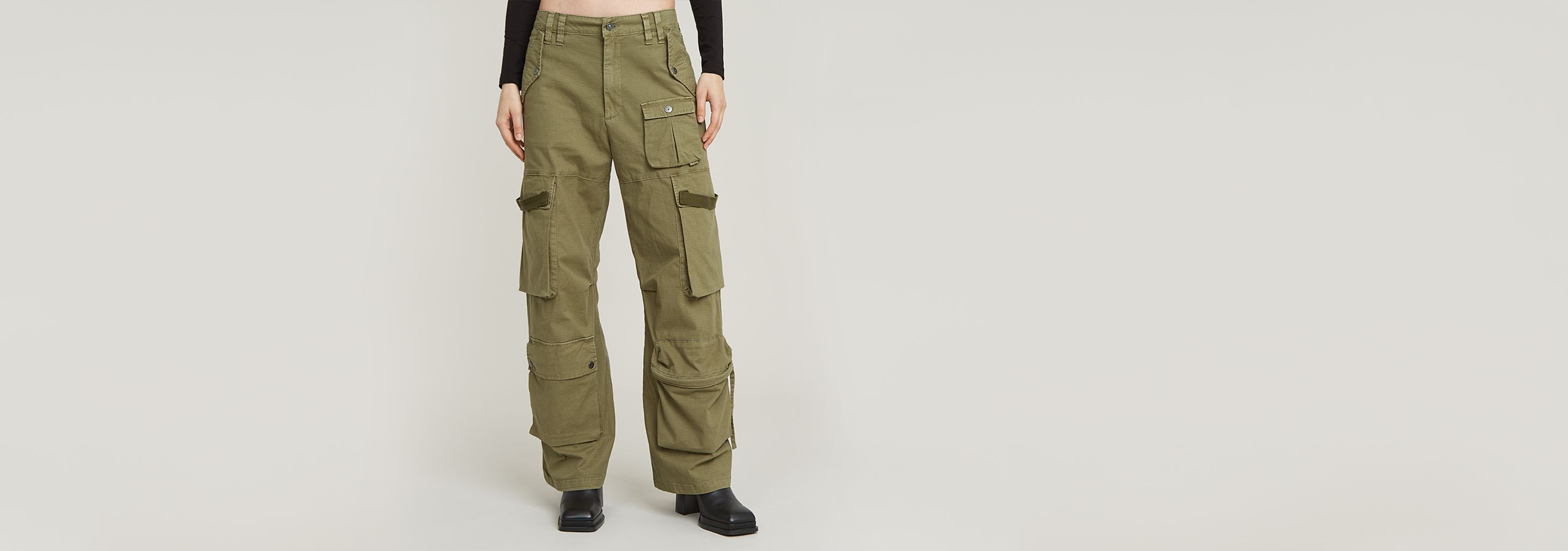 Mega Cargo Pants | Green | G-STAR® US