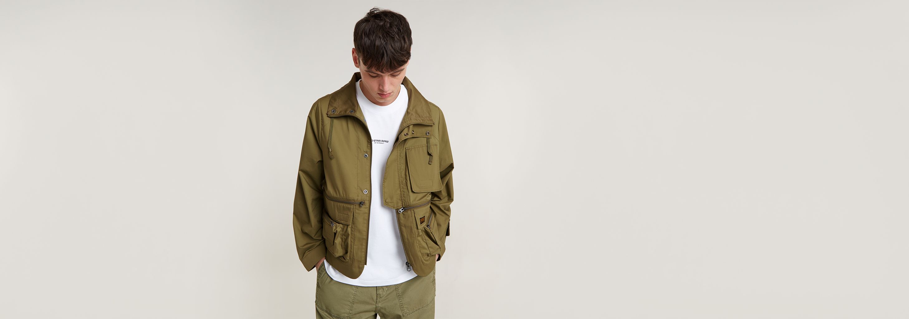 P-35T Modular Jacket Green G-STAR® ZA - Main Image