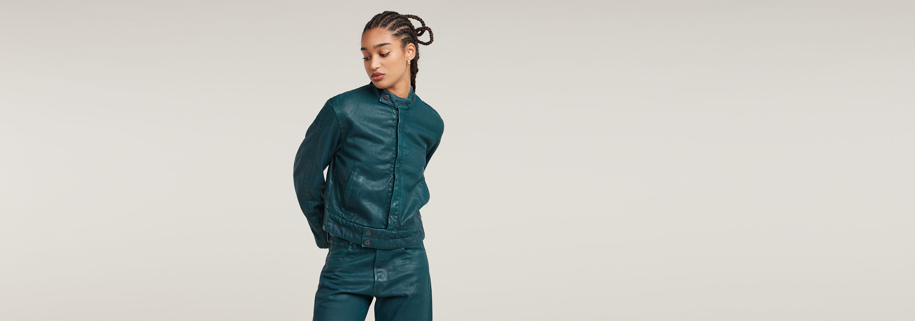 Short Moto Jacket