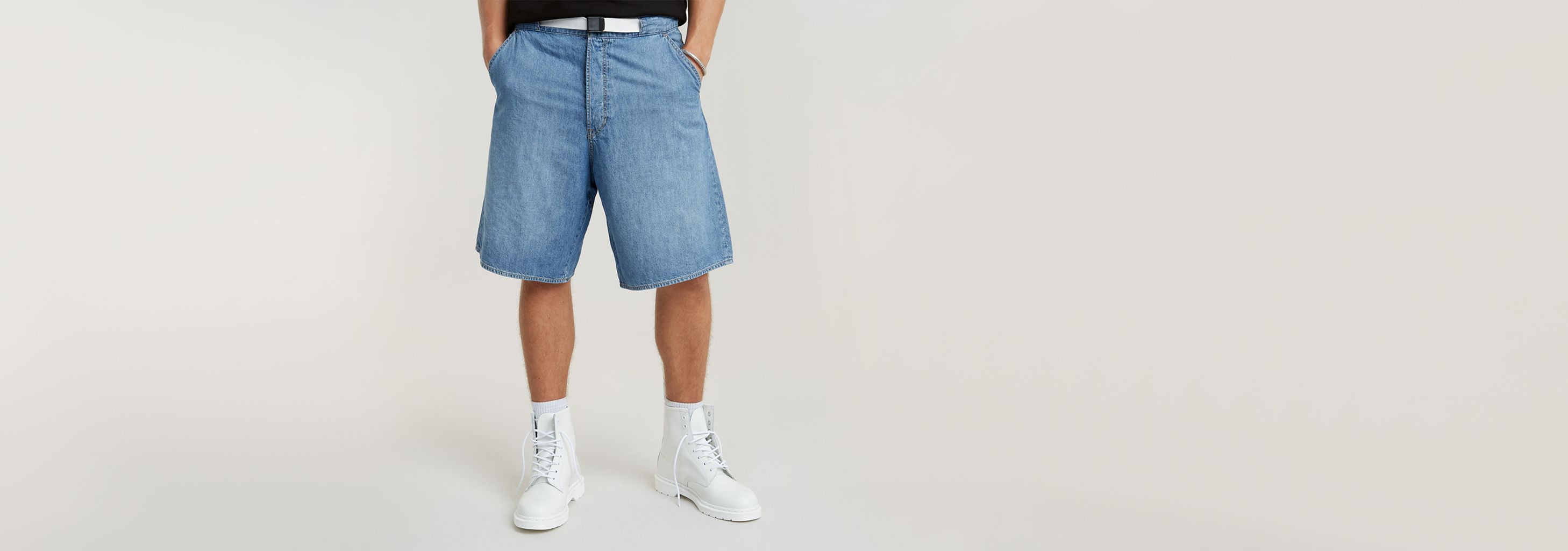 Travail Shorts | Light blue | G-STAR® ZA