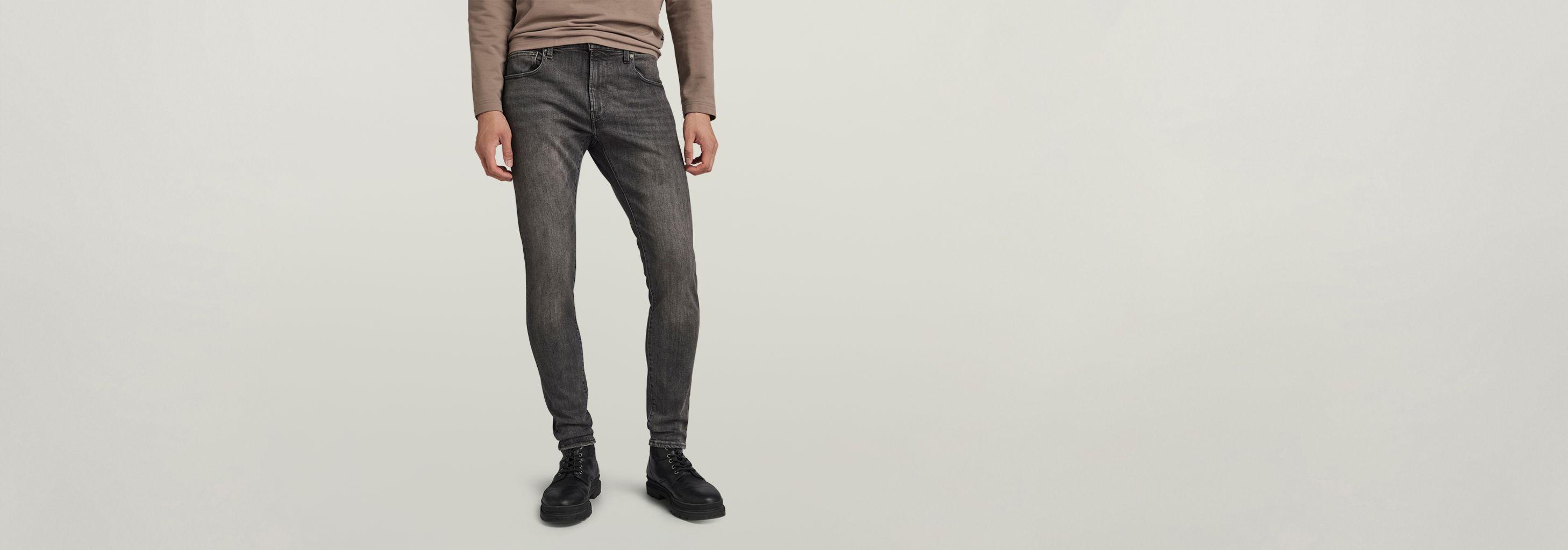 3301 Skinny Jeans | Black | G-STAR® US