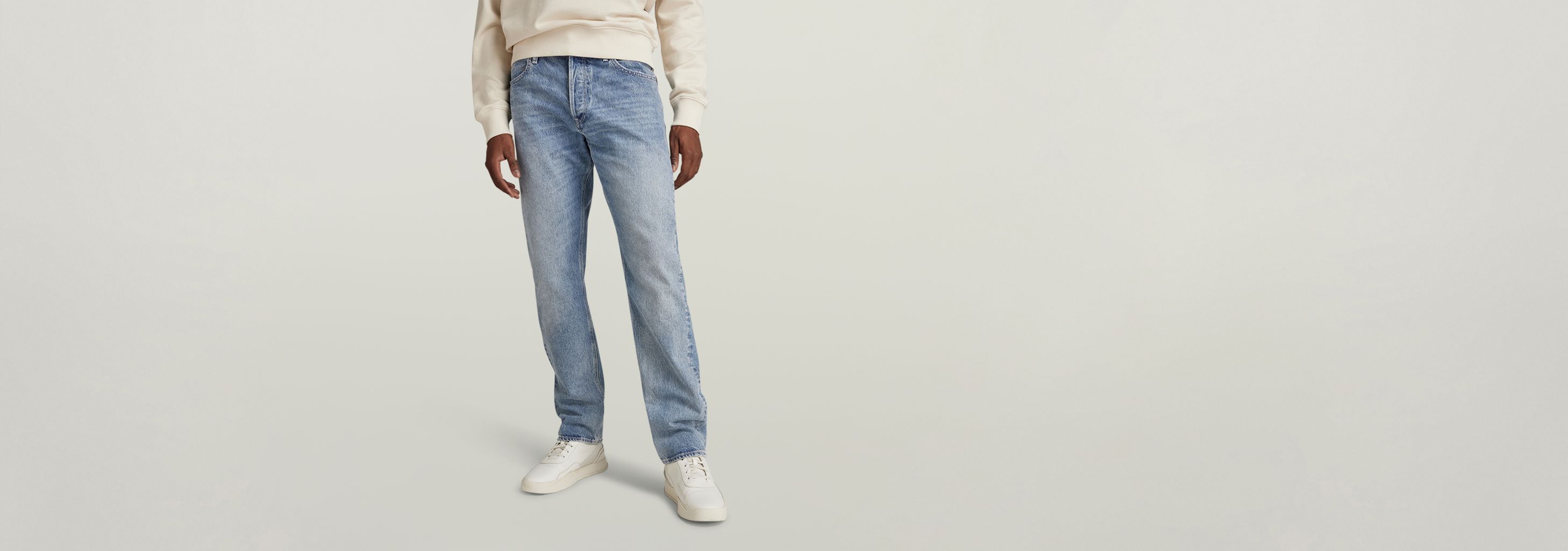 Triple A Regular Straight Jeans | ライトブルー | G-STAR® JP