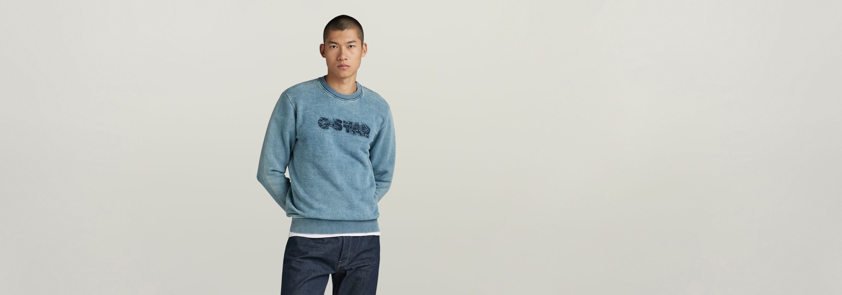 【GRAVER】24FW★ Blue star Sweatshirt Amazon.com: Cyan Star - Cyan Blue Star Sweatshirt : Clothing