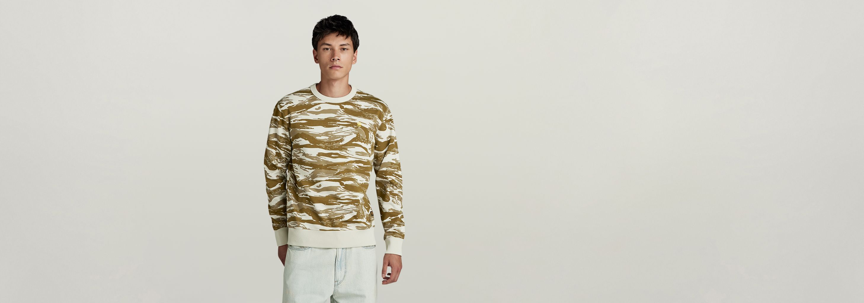 トップス SUBWARE INDEPENDENT Tiger Camo Pullover SUBWARE INDEPENDENT Tiger Camo Pullover