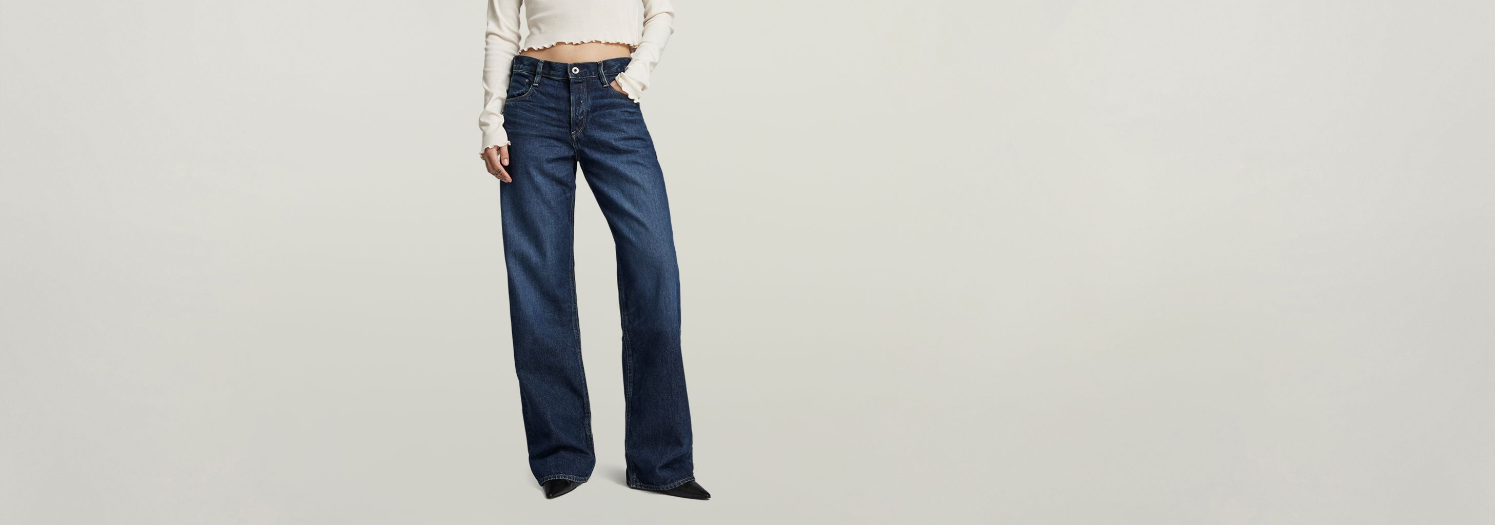 Judee Low Waist Loose Jeans