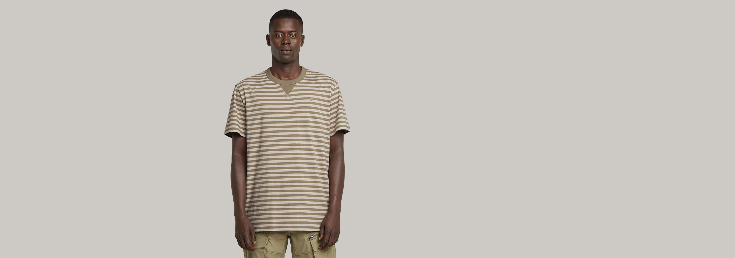 送料込★G-Star★Nifous Stripe Tシャツ Nifous Stripe T-Shirt | Multi color | G-STAR® US