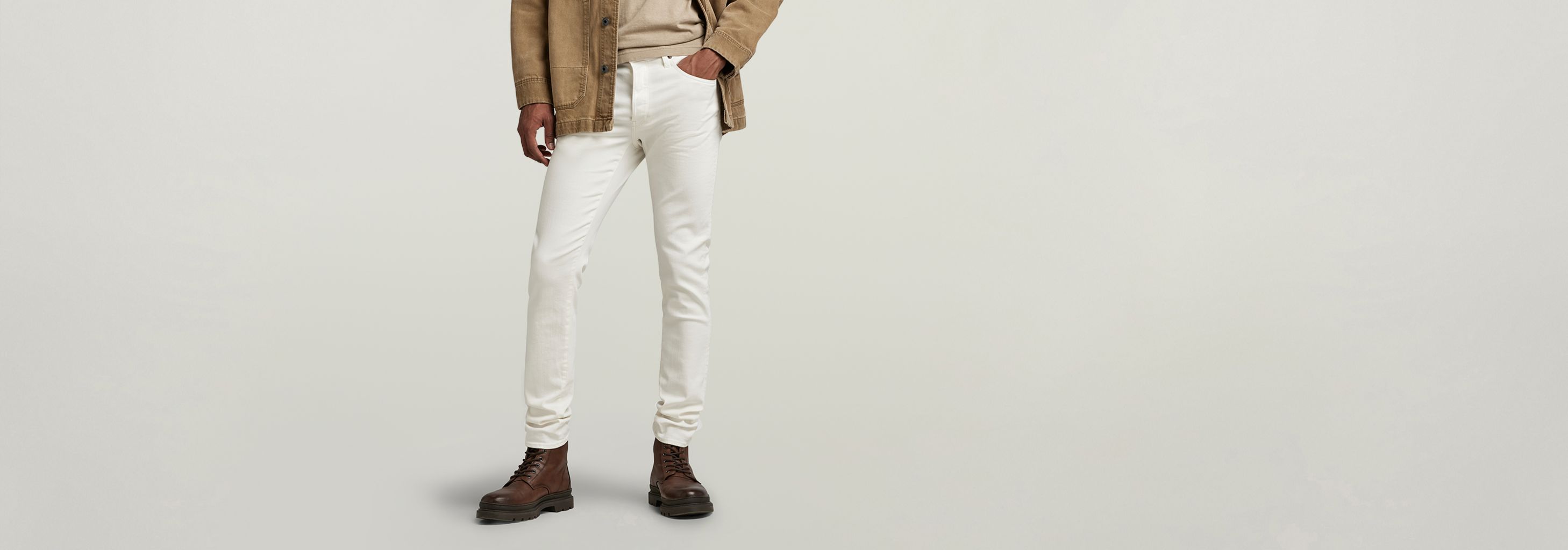 G-STAR ホワイト White Jeans for Men | Light Wash Jeans | G-STAR® US