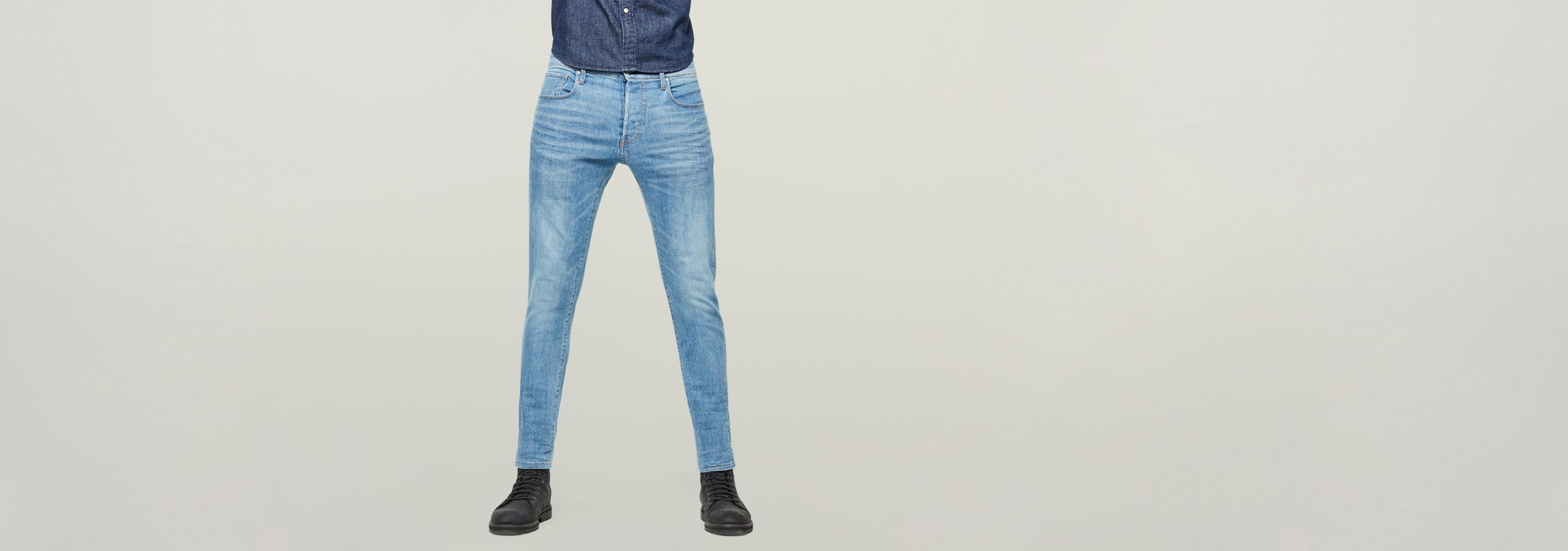 さきこ 3301 Slim Jeans | Medium blue | G-STAR® US