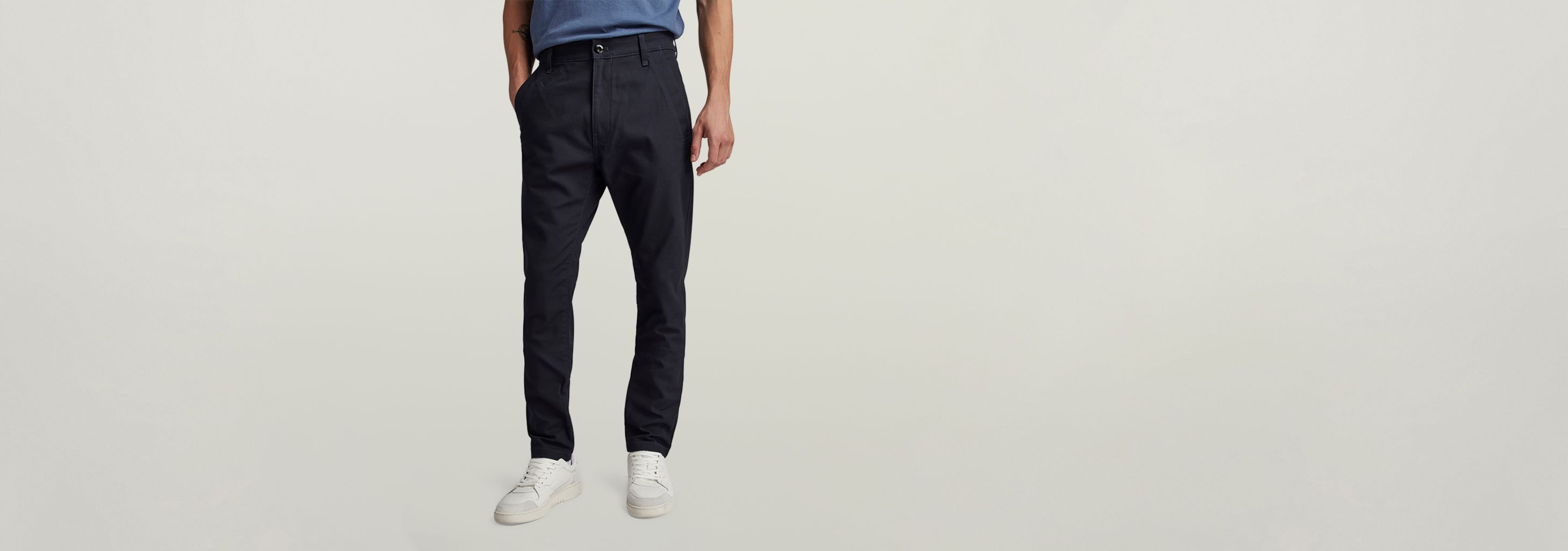 Bronson 2.0 Slim Chino | ダークブルー | G-STAR® JP
