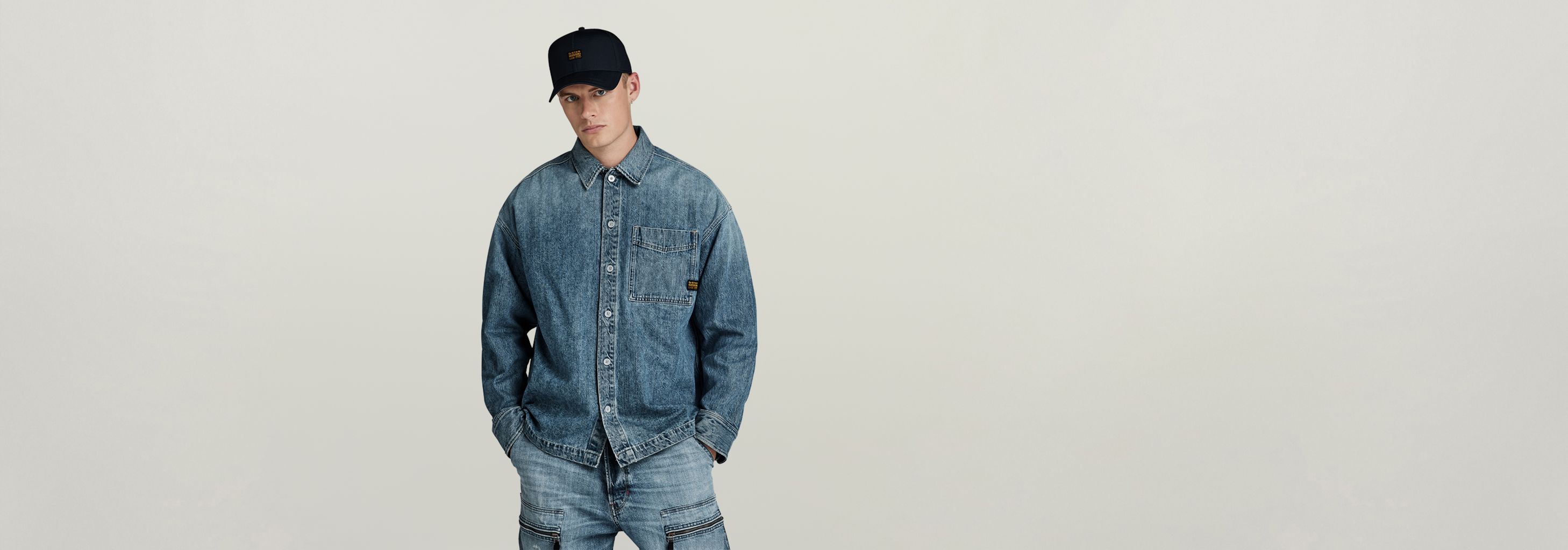 【WHO.A.U】Steve Boyfit Overshirt WHO.A.U】Steve Boyfit Overshirt (WHO.A.U/シャツ) 91317396