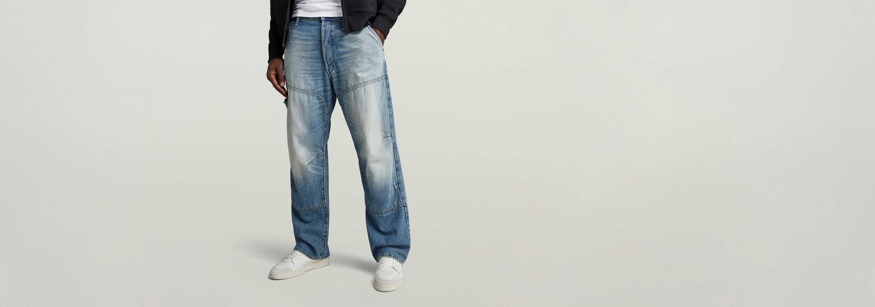 Carpenter 3D Loose Jeans | ミディアムブルー | G-STAR® JP