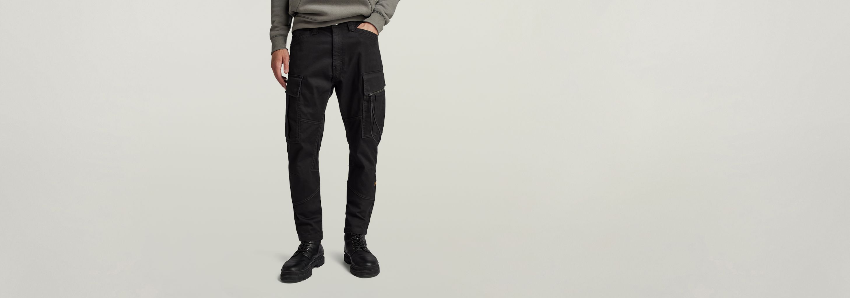 Zip Pocket 3D Skinny Cargo Pants 2.0 | Black | G-STAR® US