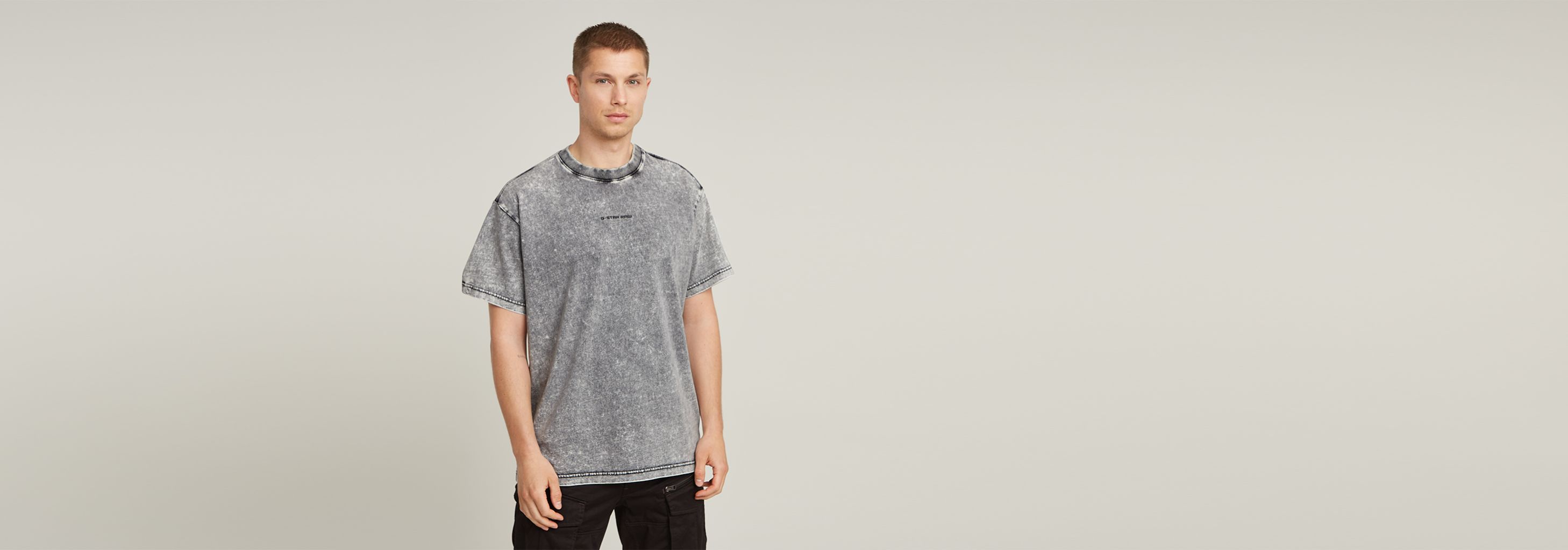 Washed Loose T-Shirt | Black | G-STAR® US