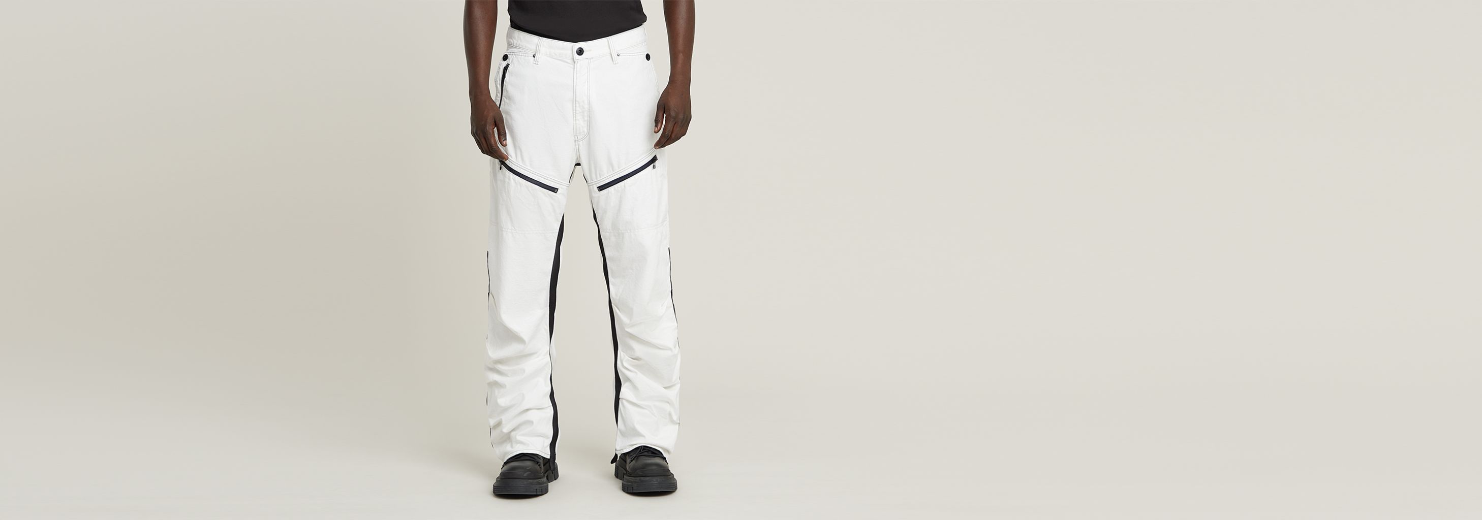 カタログギフトも！ | Pants 3D Parachute White US G-STAR® | パンツ