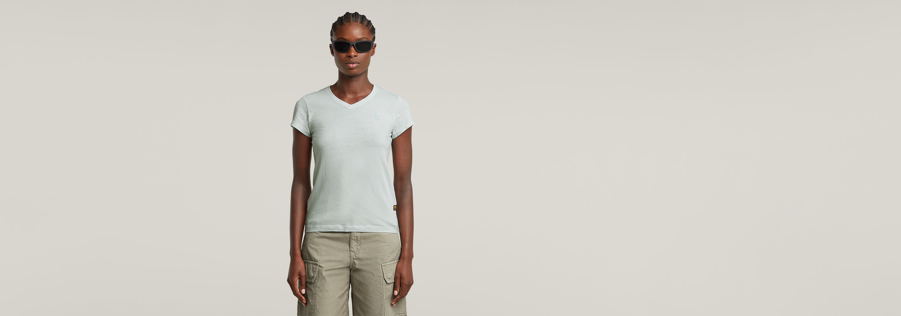 送料込★G-Star★Overdyed Eyben Slim 2.0 半袖VネックTシャツ g-star-overdyed-eyben-slim-v-