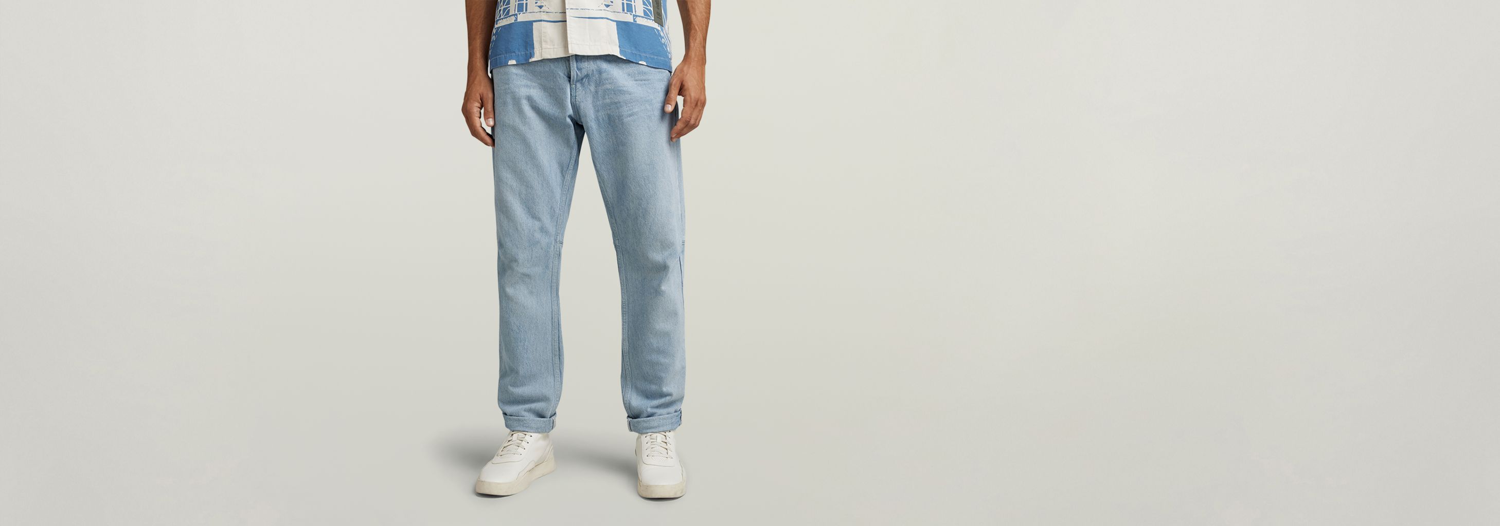 パンツ G-STAR RAW Arc 3D Relaxed Tapered Jeans Grip 3D Relaxed Tapered Jeans | Light blue | G-STAR® US