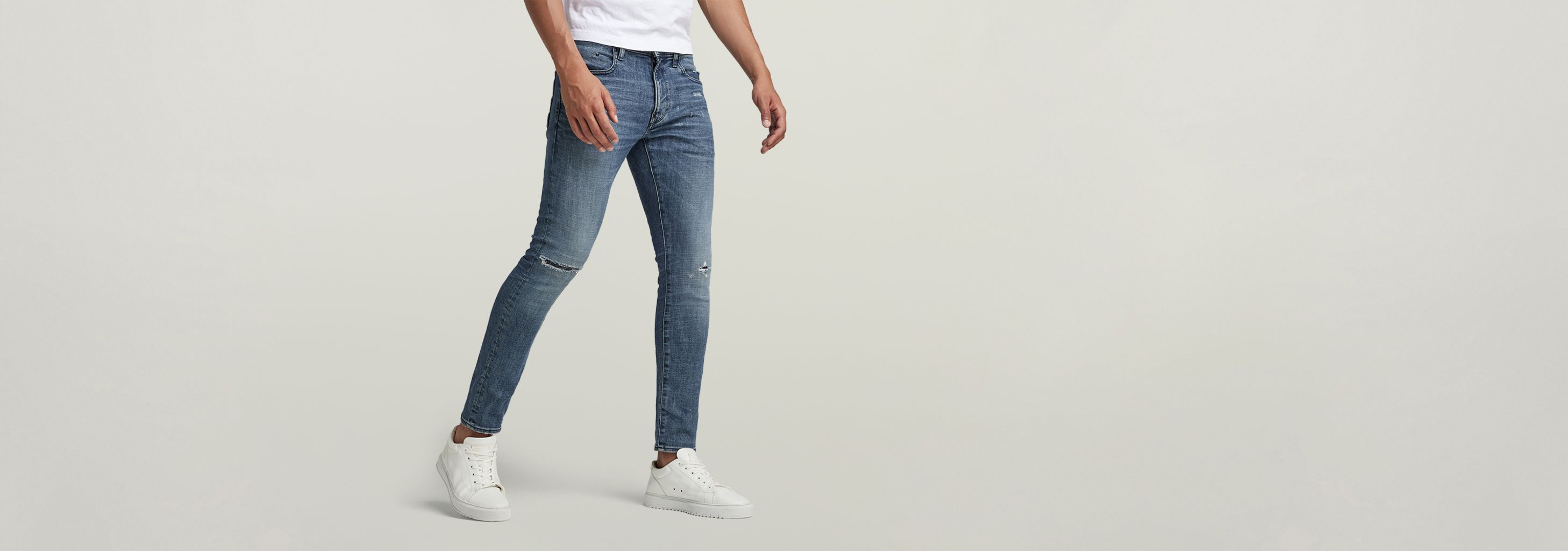 Revend FWD Skinny Jeans | Medium blue | G-STAR® US
