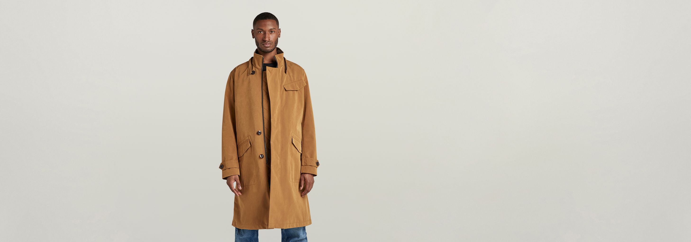 Belted Trench | Brown | G-STAR® US