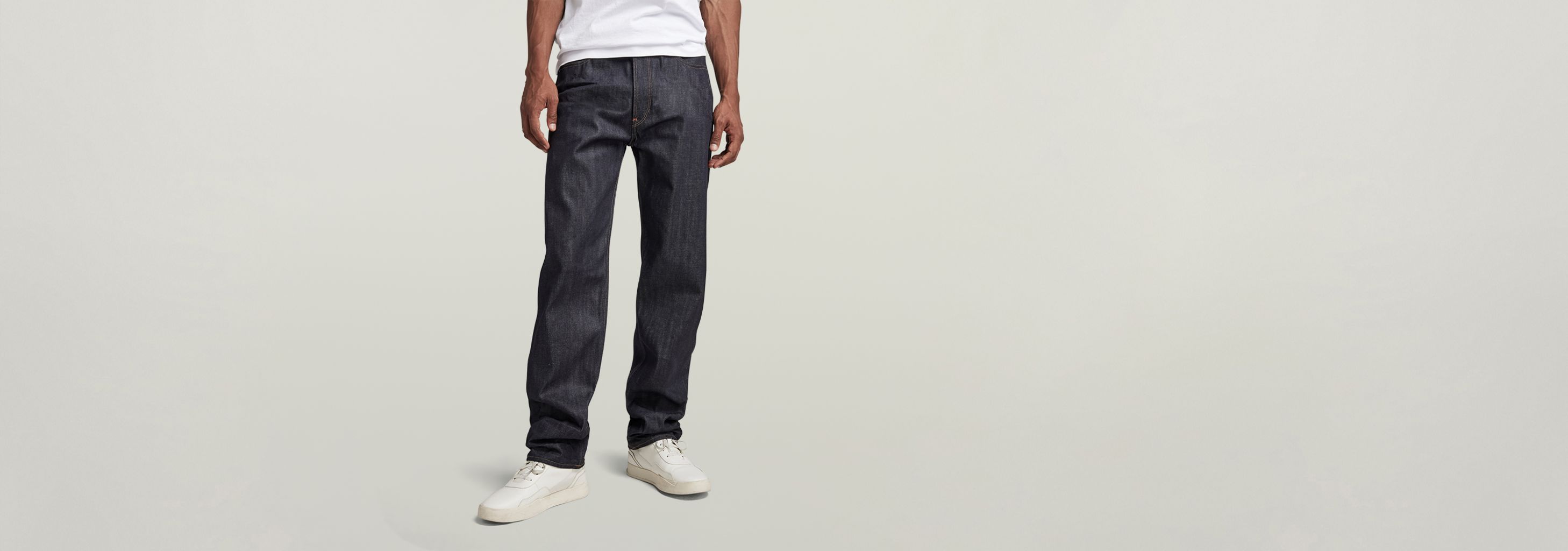 Premium Type 49 Relaxed Straight Jeans | Dark blue | G-STAR® US