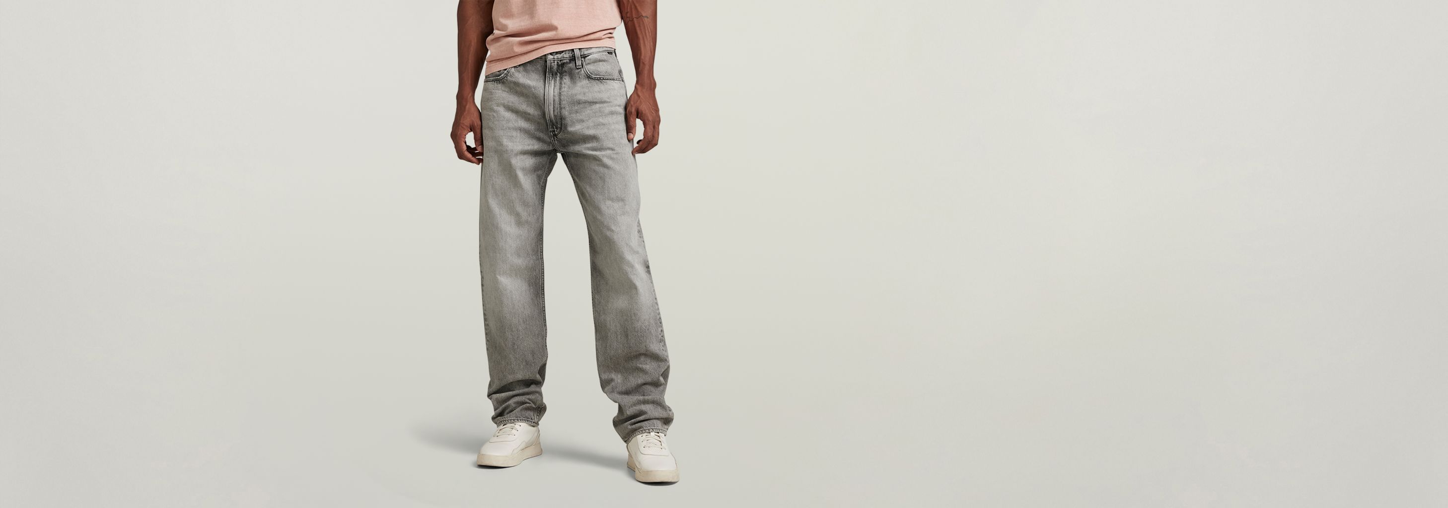 G-Star RAW　Type 49　グレー Premium Type 49 Relaxed Straight Jeans | Grey | G-STAR® US