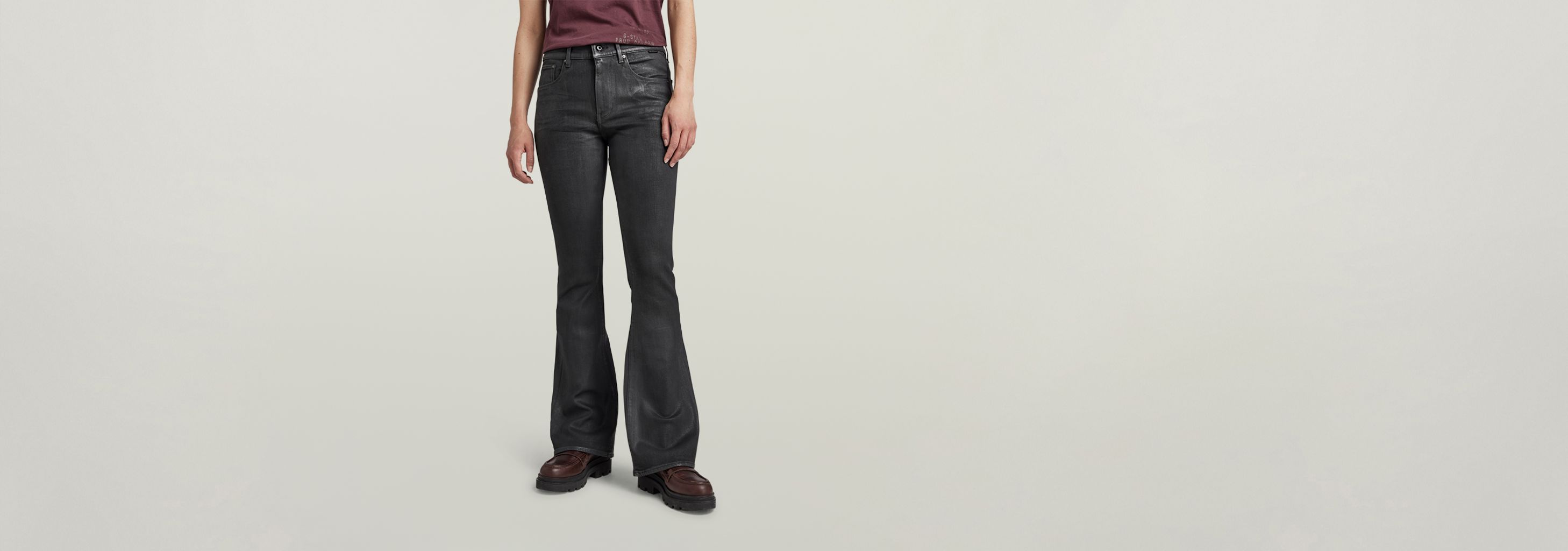 3301 Flare Jeans | Black | G-STAR® US 3301 Flare Jeans | Black | G-STAR® US