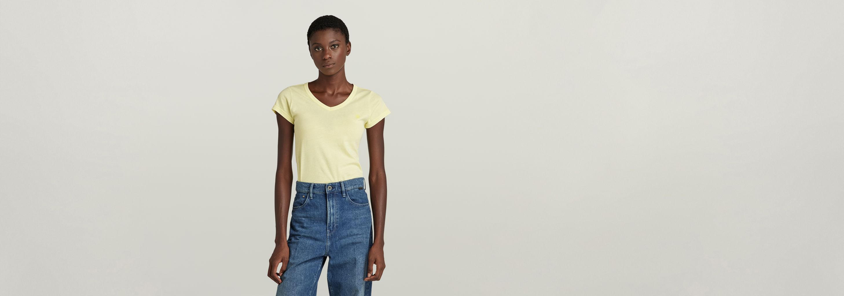 Eyben Slim T-Shirt | Yellow | G-STAR® US