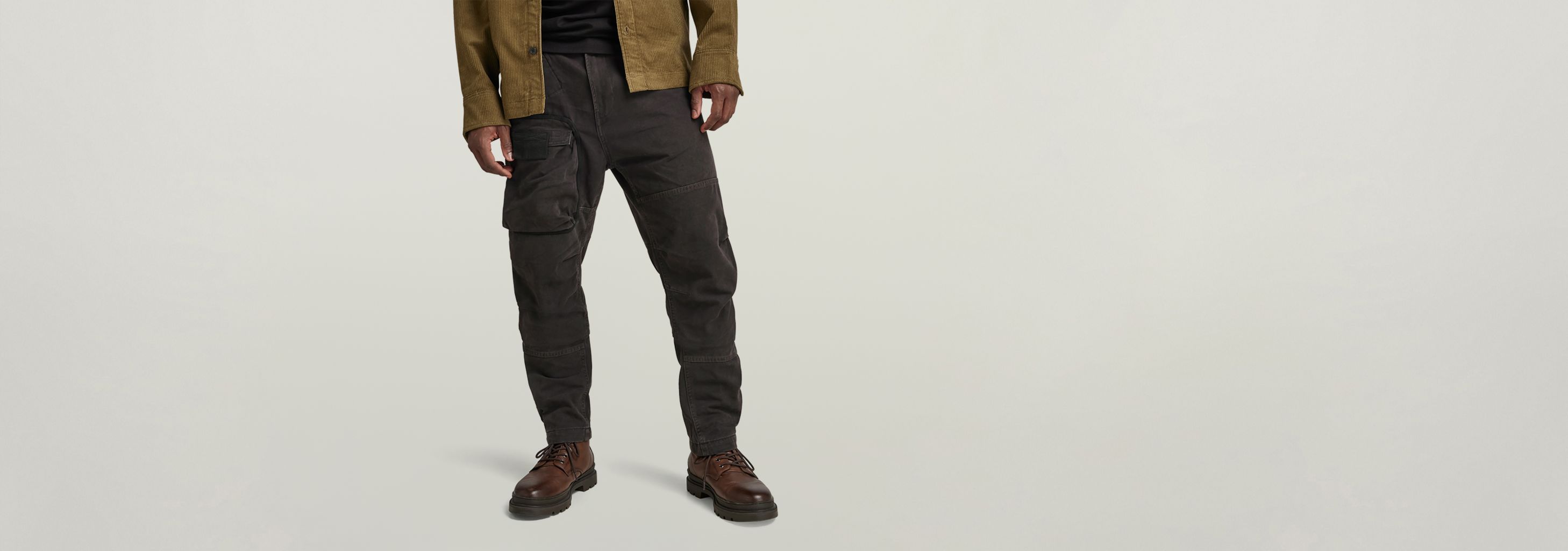 3D Regular Tapered Cargo Pants | Black | G-STAR® US