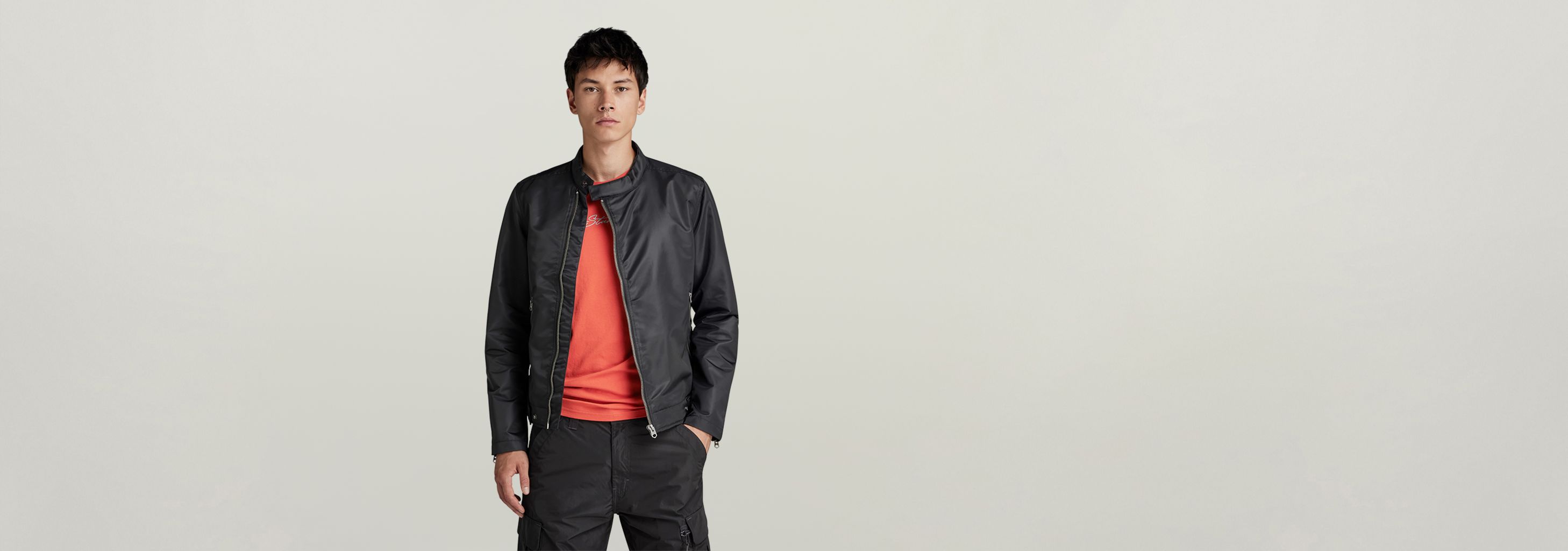 Biker Jacket | Black | G-STAR® CA