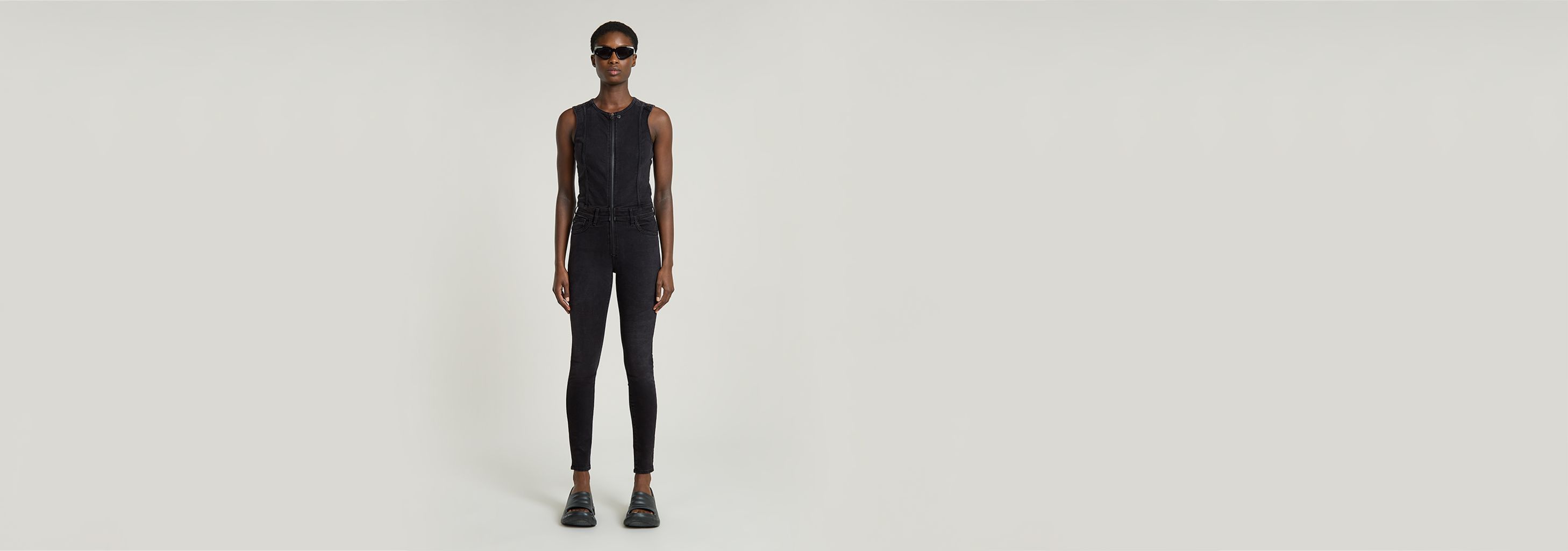 LYNN TYPE 30 JUMPSUIT ブラック Lynn Type 30 Jumpsuit | Black | G-STAR® HK