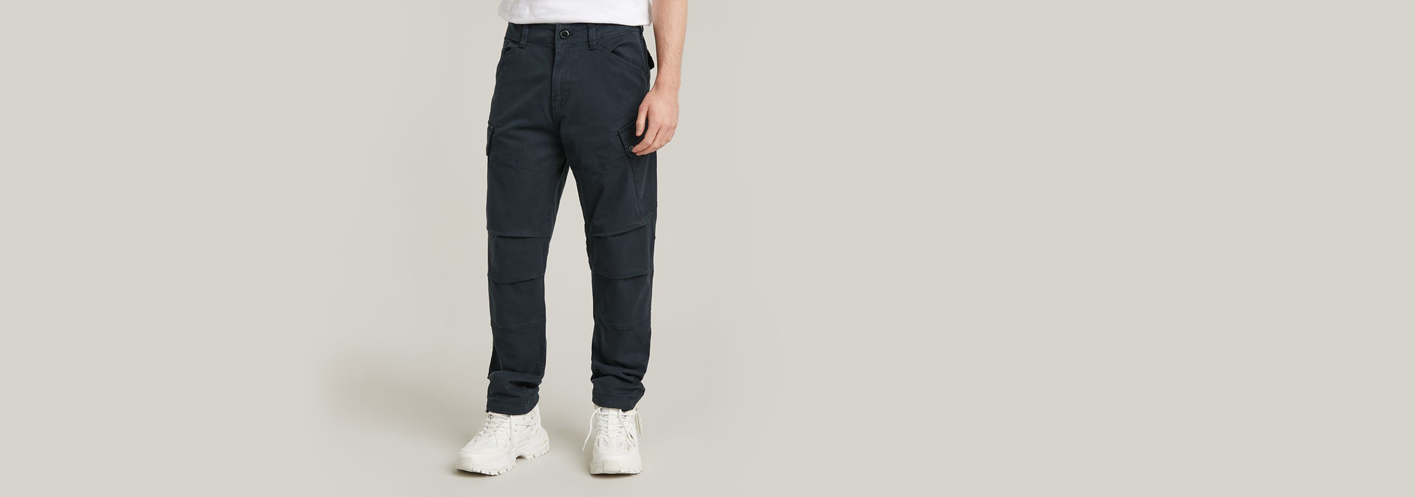Roxic Straight Tapered Cargo Pants | Dark blue | G-STAR® US